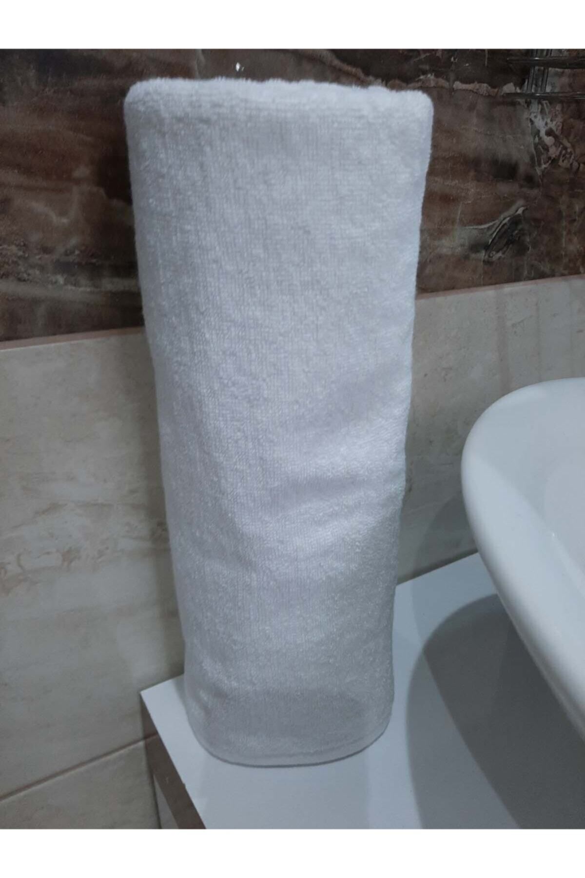 Otel Banyo Havlusu Büyük Boy Beyaz 90x145 Cm 6'lı