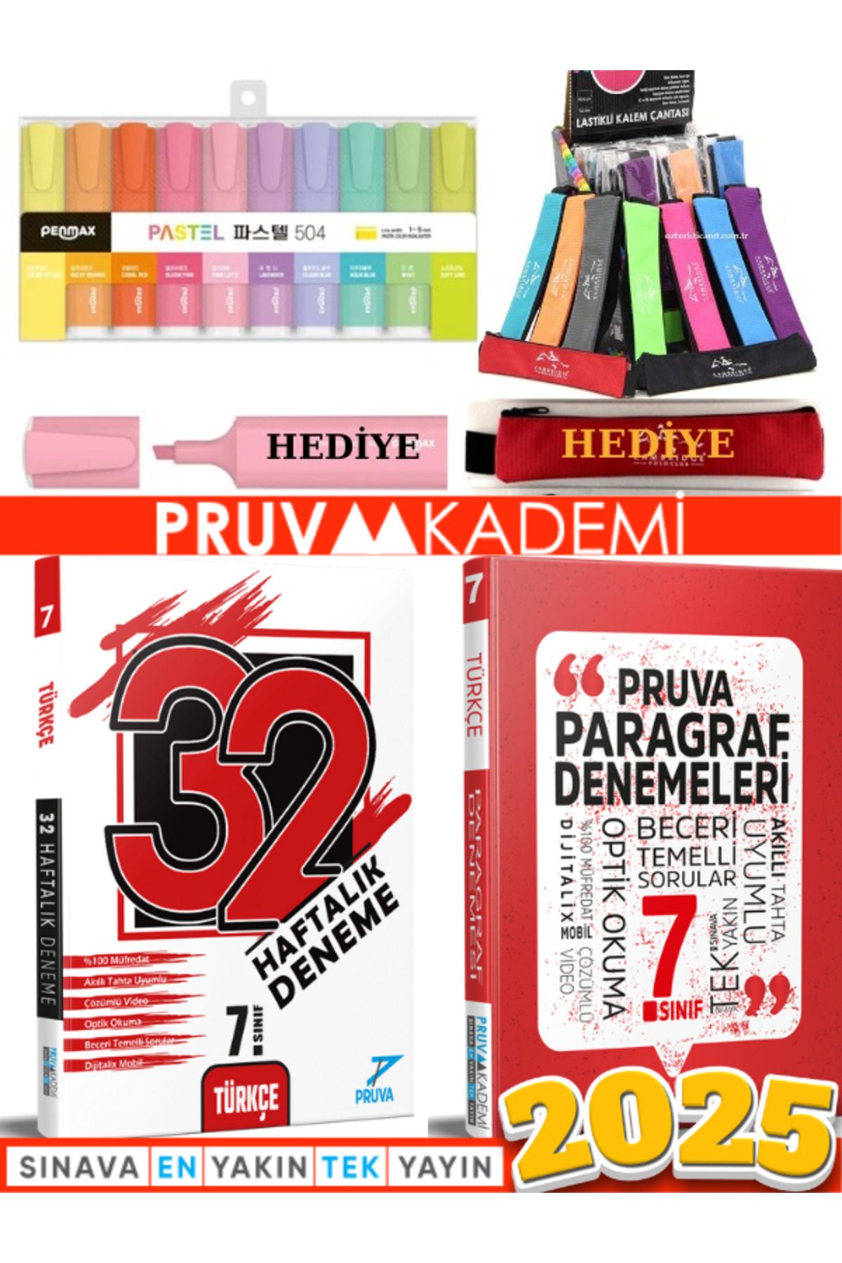 Pruva Akademi 7. SINIF TÜRKÇE32 HAFTALIK DENE...