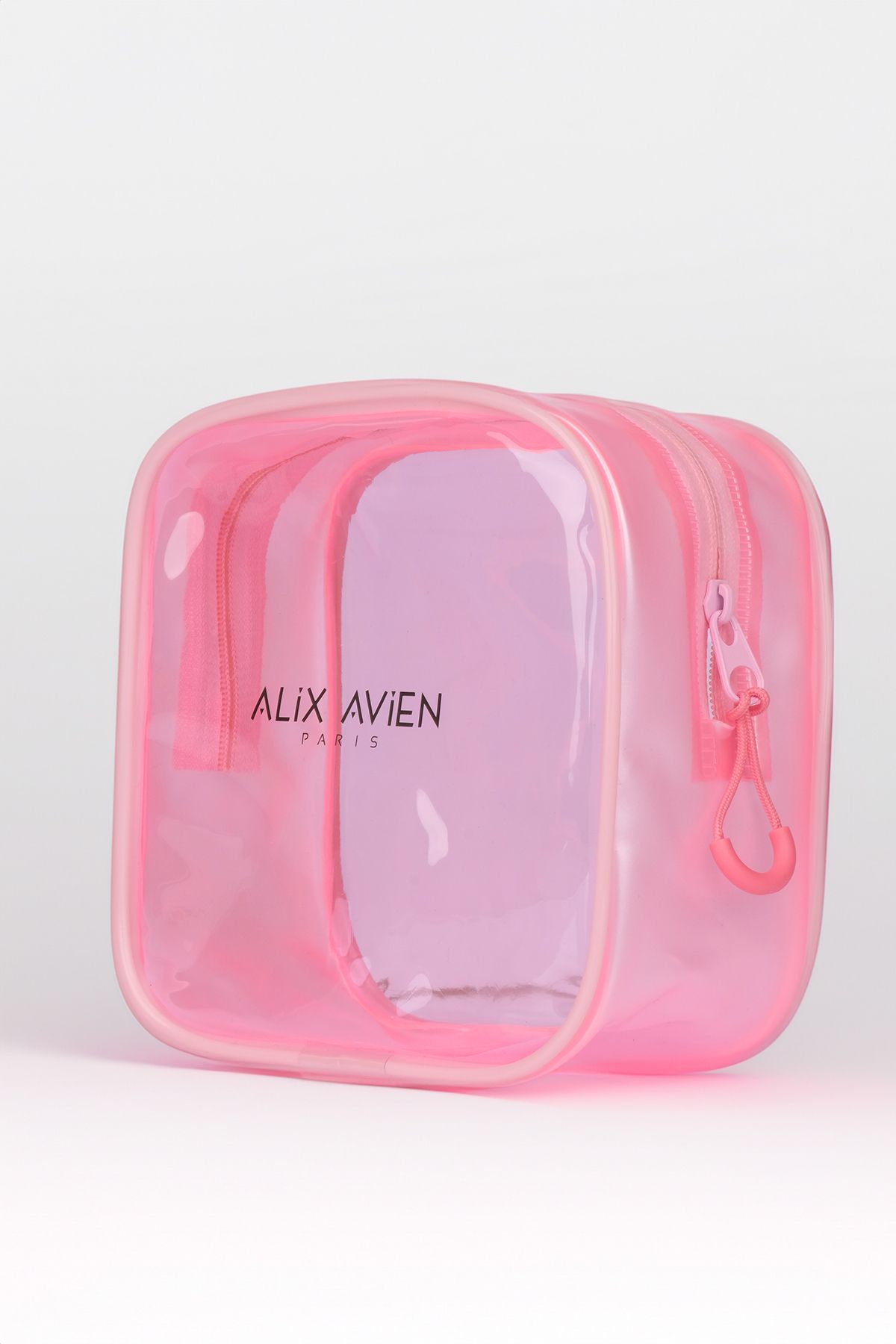 Pembe Mini Makyaj Çantası - Pink Cosmetic Bag