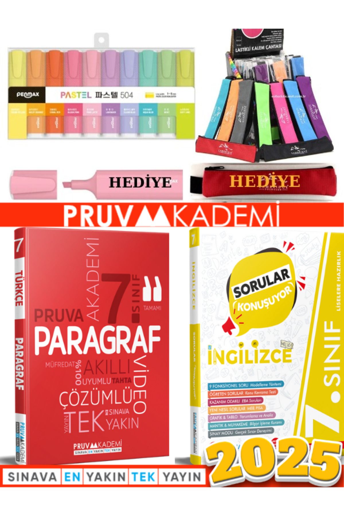 Pruva Akademi 7. SINIFPARAGRAF + 7. SINIF İNG...