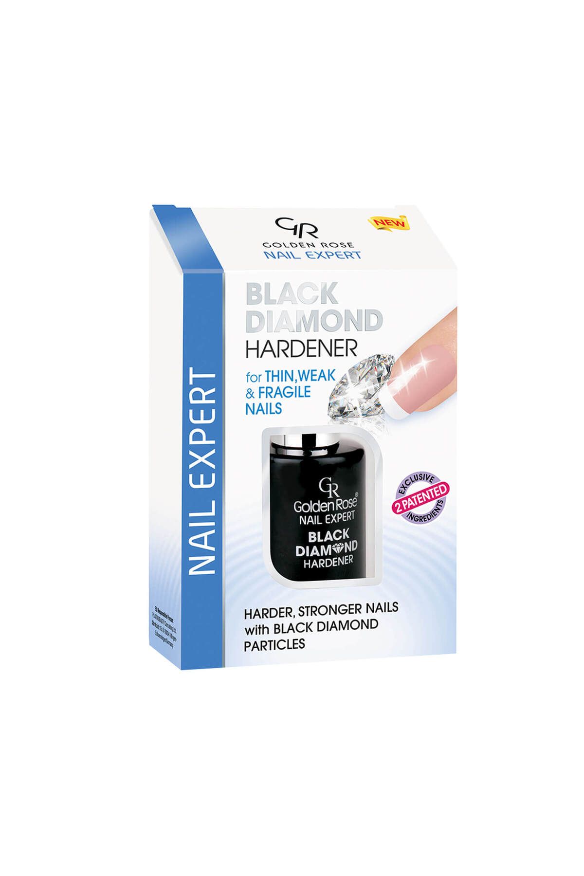 Nail Expert No:01 Black Diamond Hardener - Tırnak Sertleştirici Oje