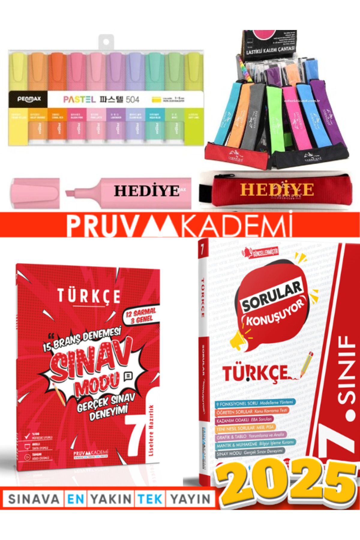 Pruva Akademi 7. SINIF TÜRKÇEBRANŞ DENEMESİ +...