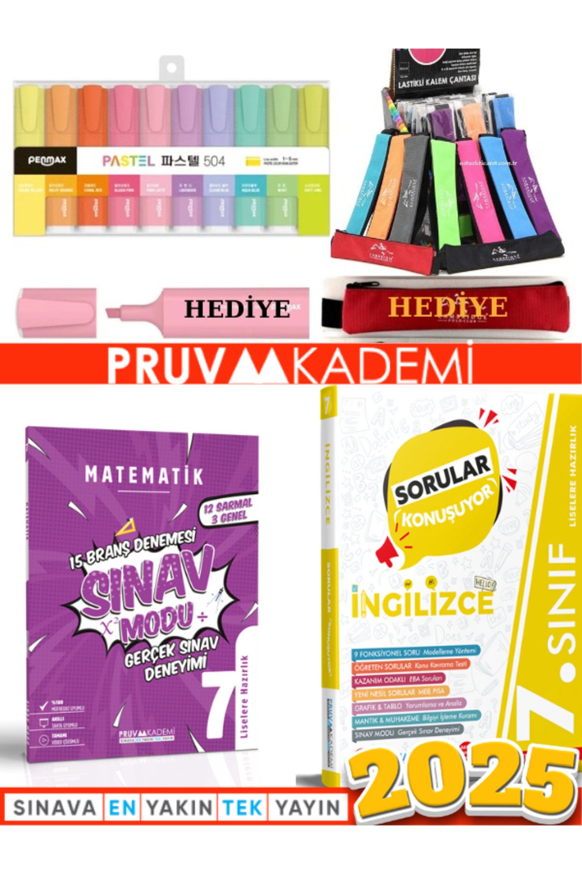 Pruva Akademi 7. SINIFMATEMATİK DENEMESİ + 7....