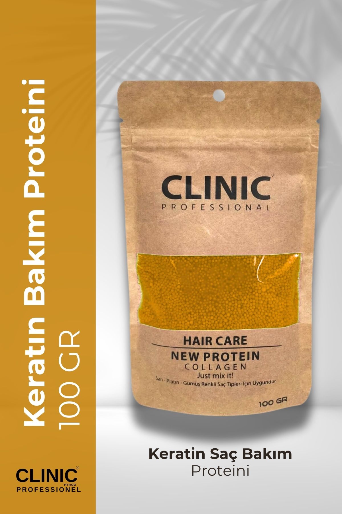 CLINIC PYROO Keratin SaçBakım Proteini (100 G...