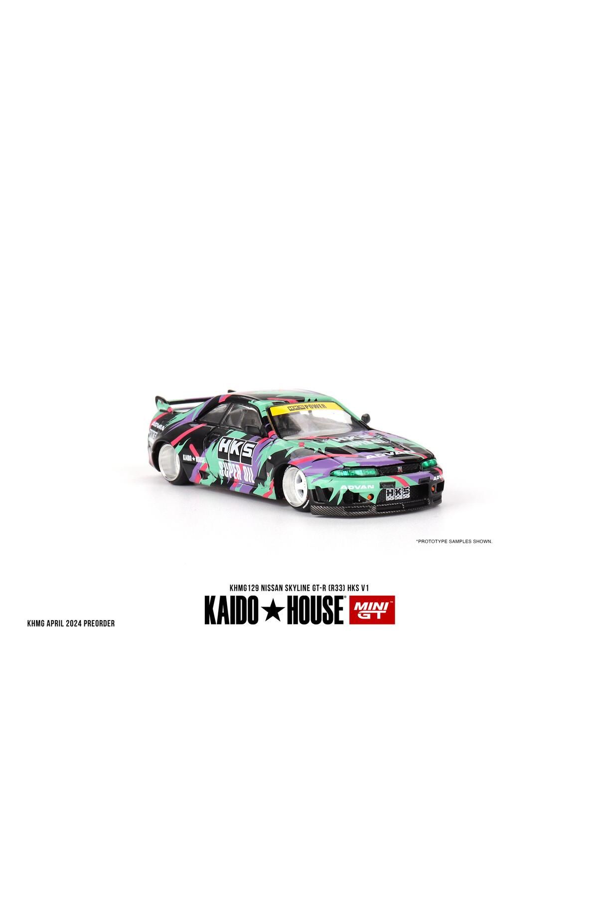 mini gt Kaido House NissanSkyline GT-R (R33)...