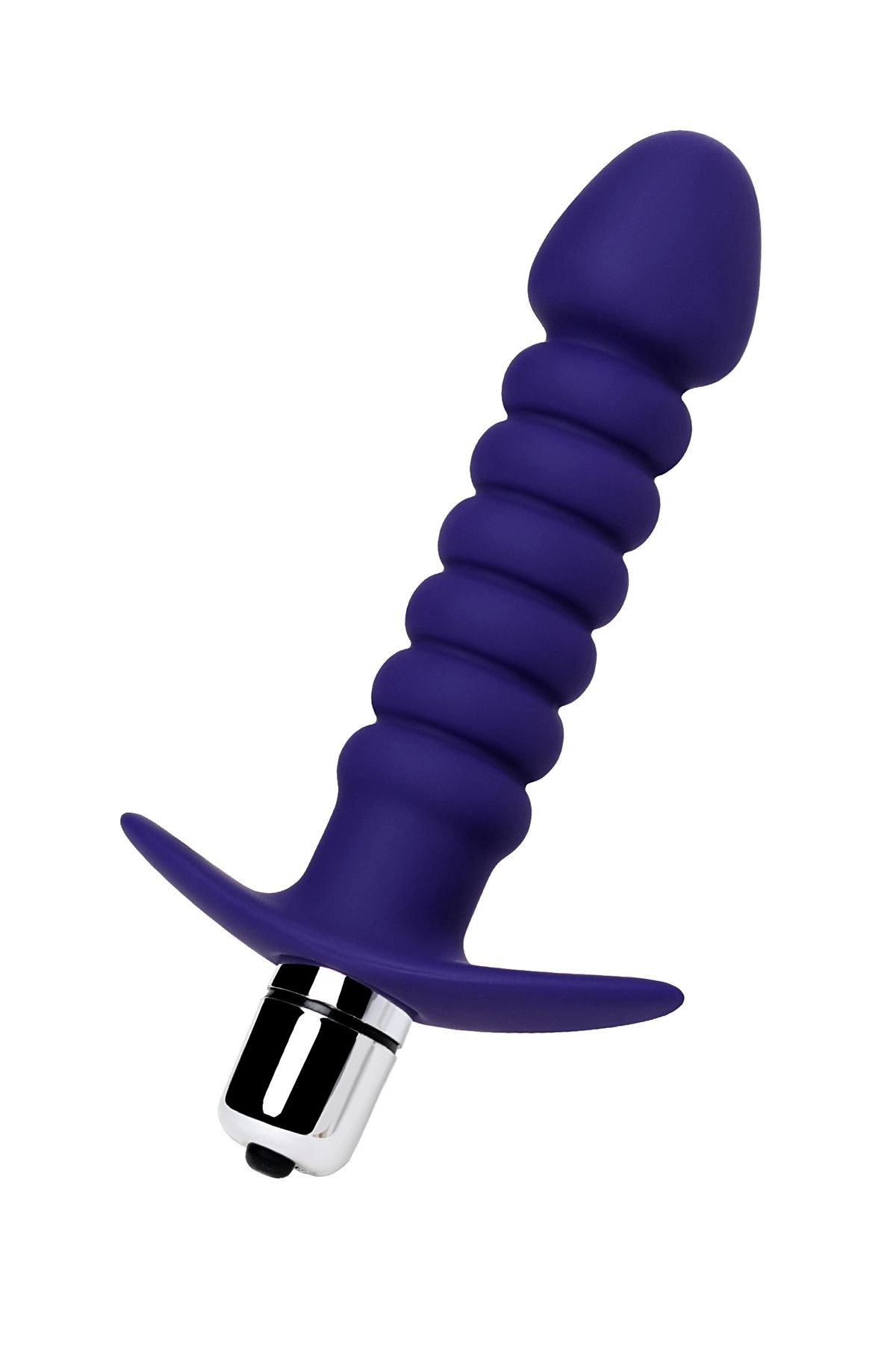 Condal anal vibratör, suya dayanıklı, silikon, mor, 14 cm, Ø 2,9 cm