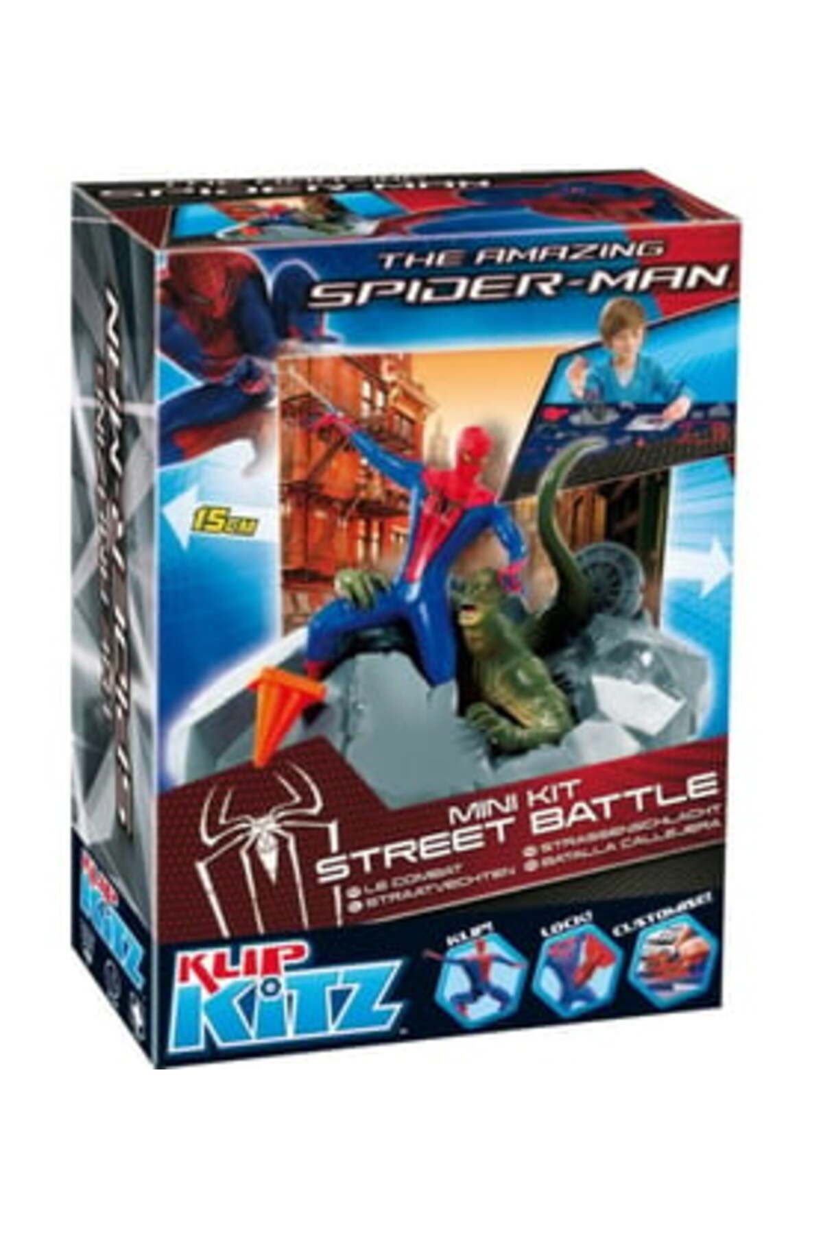 Çelik Klip Kitz SpiderManMini Kit 3'lü Maket...