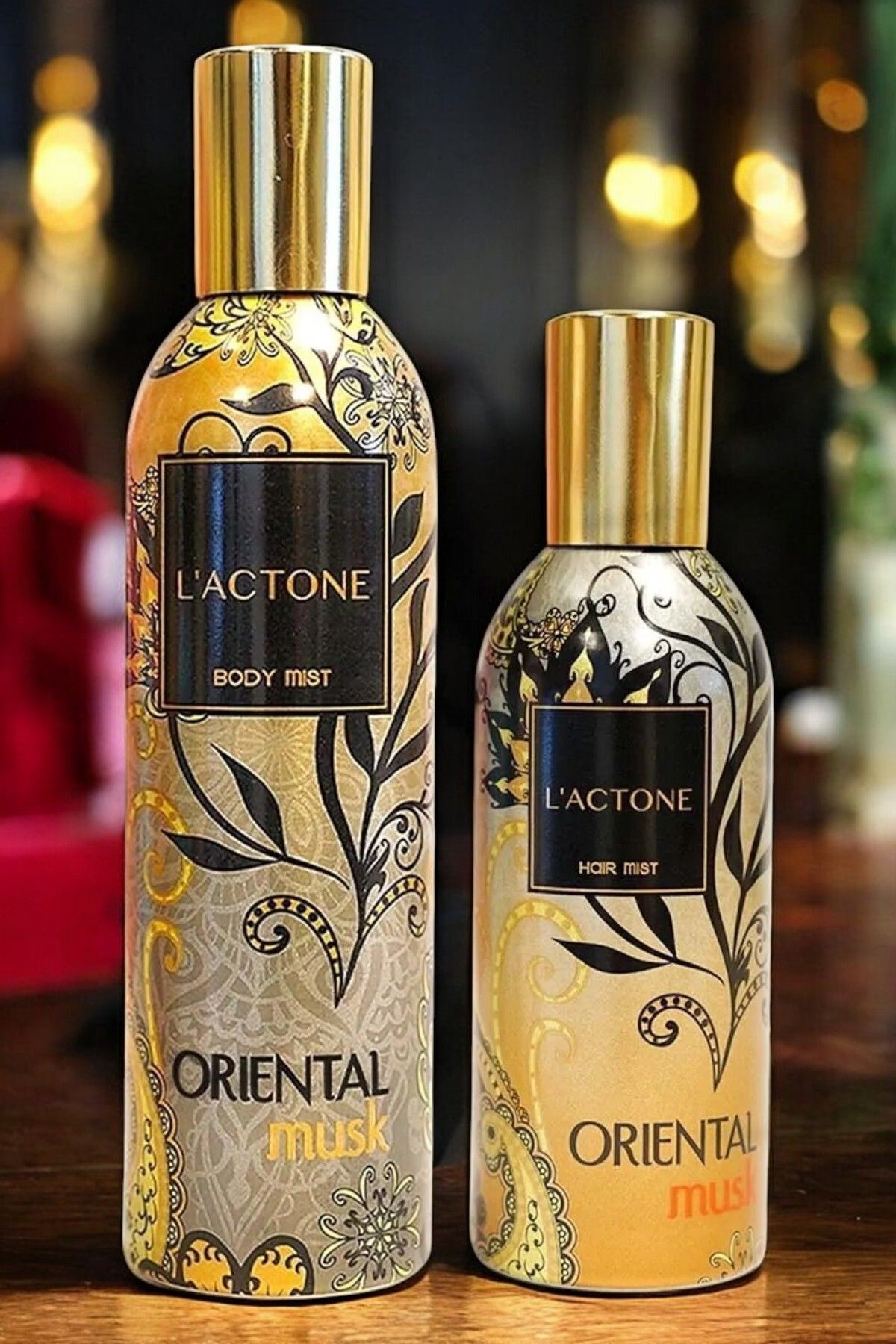 L'ACTONE Oriental Musk Body &Hair Mist 2'li S...