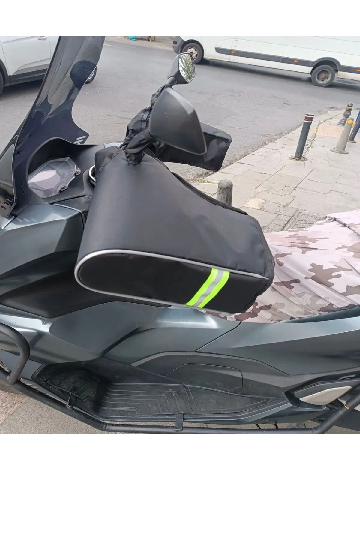 MTS Motorsiklet El KorumaKılıfı ( Scooter Mod...