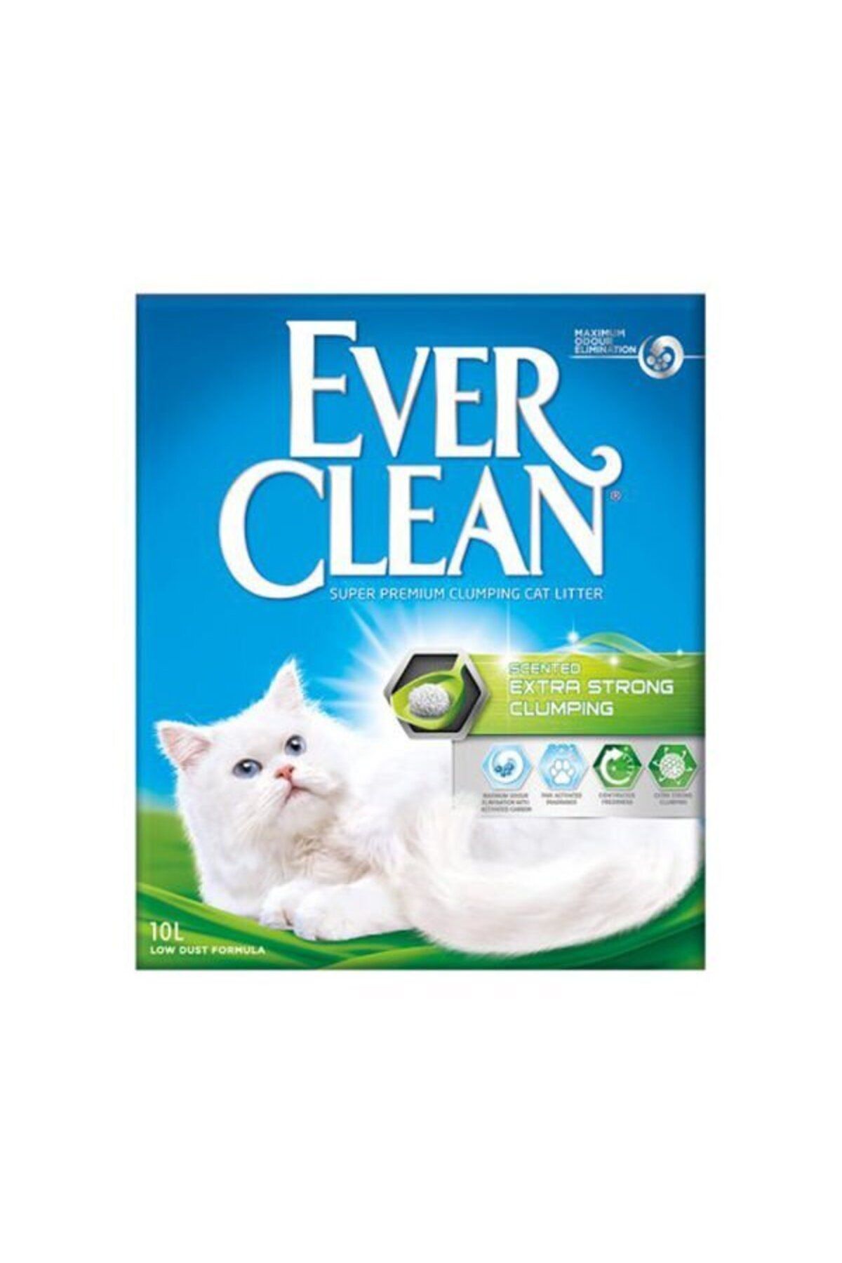 Ever Clean Extra StrongKokulu Topaklanan Kedi...