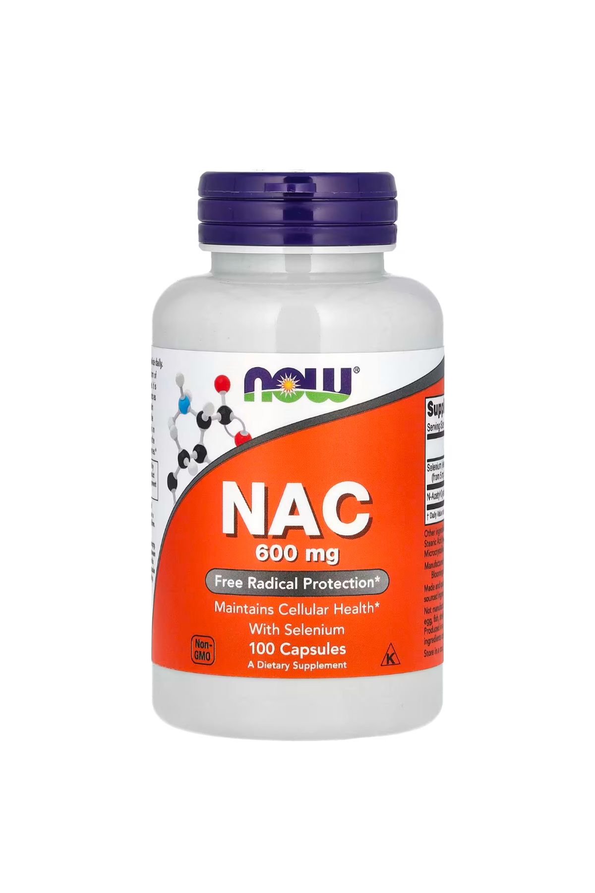 Now Nac 600 Mg 100 VegCapsules