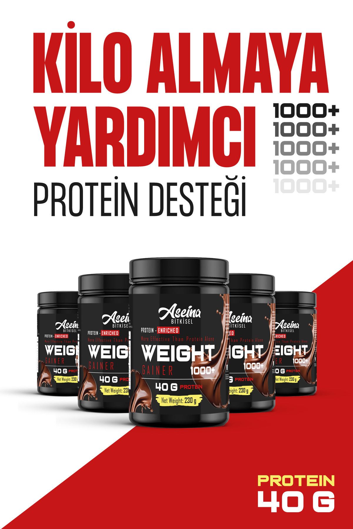 Kilo-aldirici Iştah Açıcı Protein Tozu Muz Ve Kakao Aromali Kilo Aldiran Toz (1 Lİ SET)