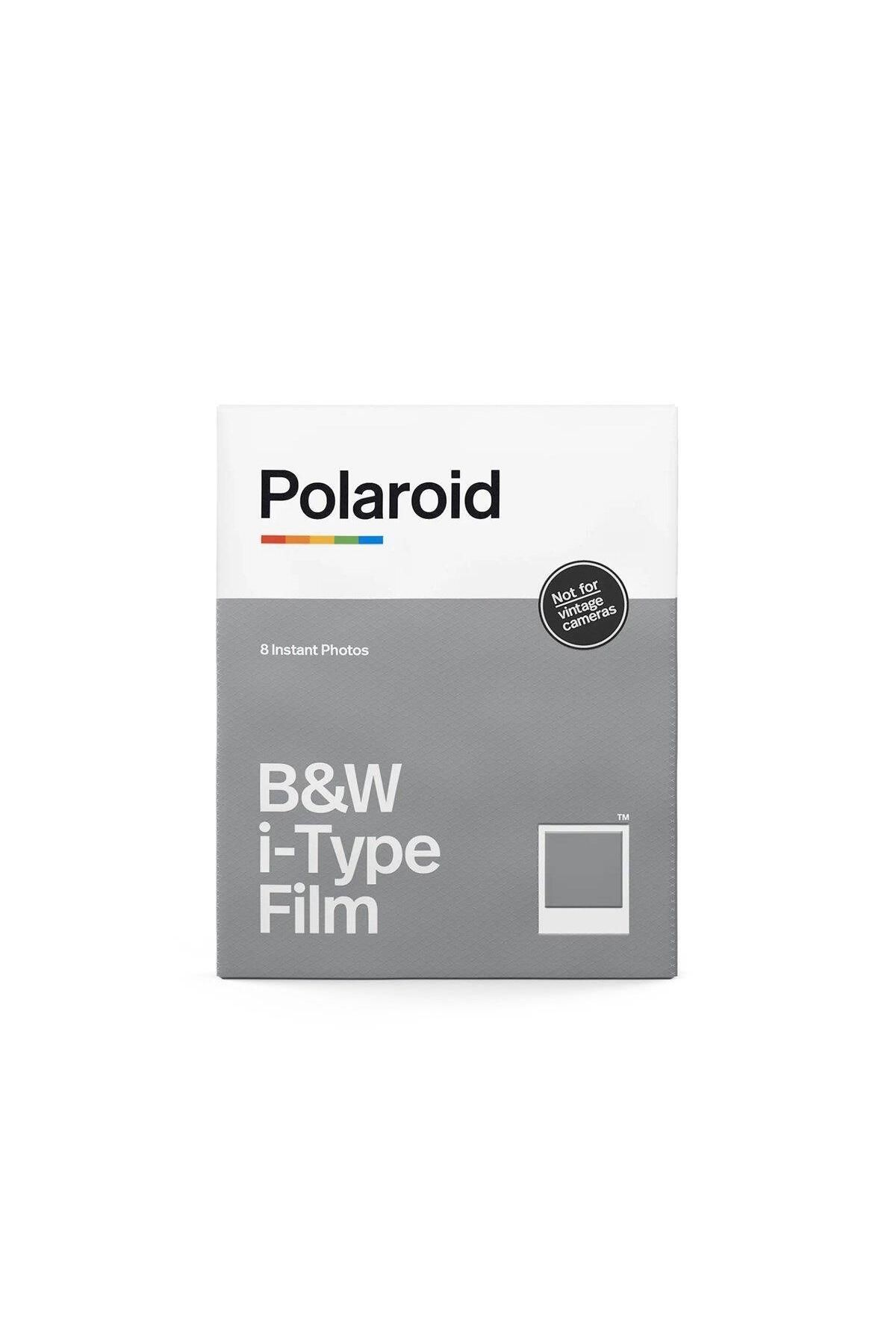 I-Type Black & White Instant Film - 8'li Fotoğraf Baskı Kağıdı