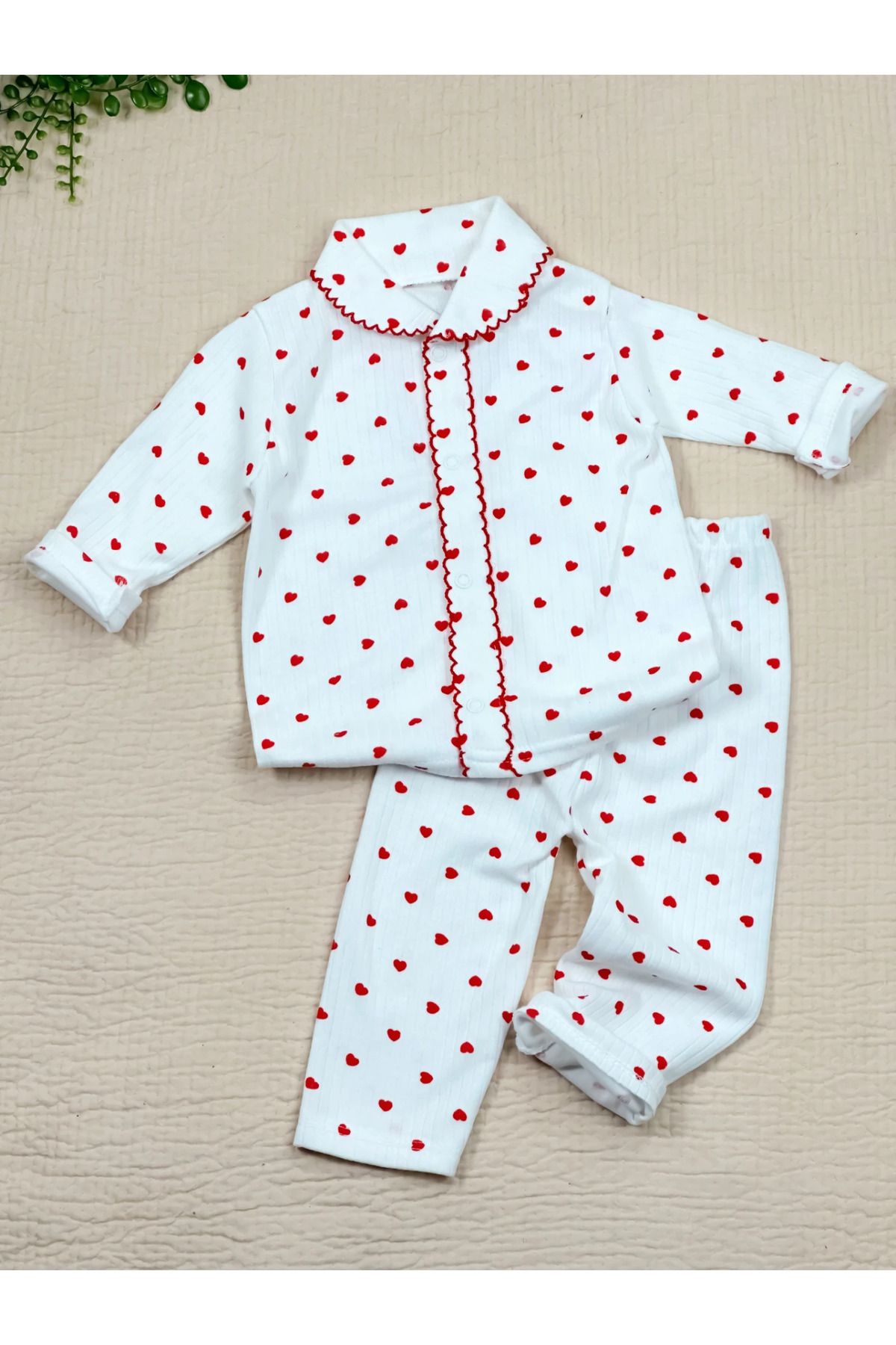 BabyçapaBebek Pijama Takımı0/6 Ay Arası