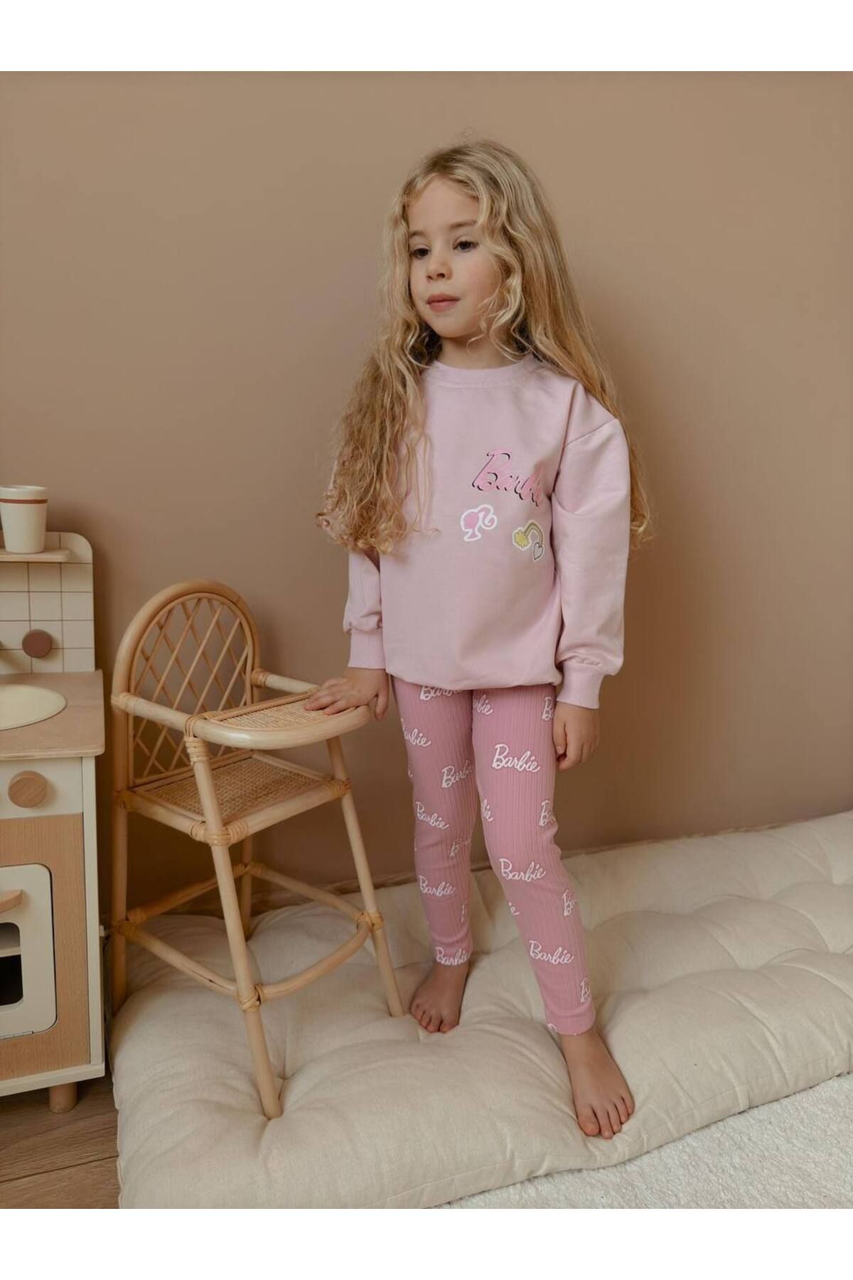 hira kids collection KizÇocuk Barbi̇e Baskili...