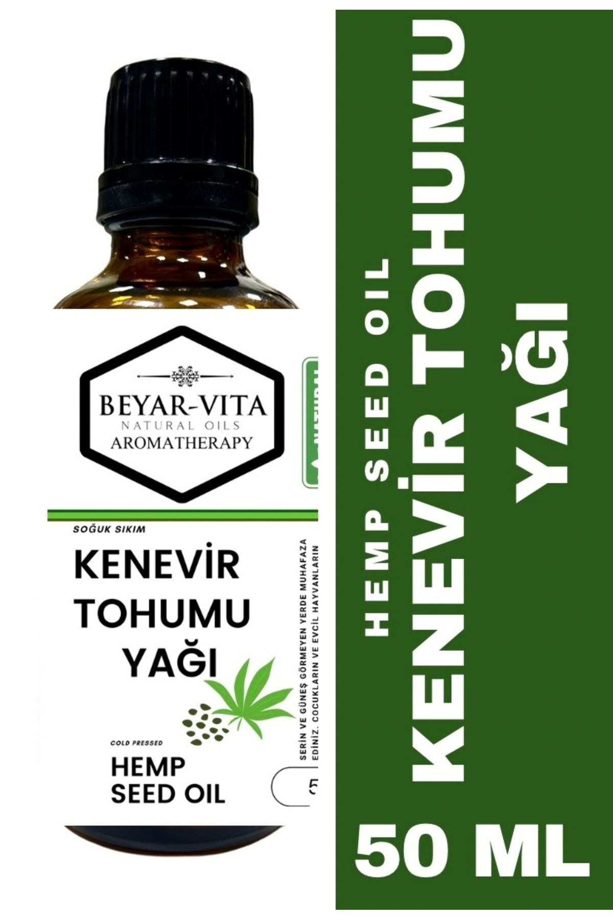 BEYARVİTAKenevir(kendir)Tohumu Yağı 50 ML