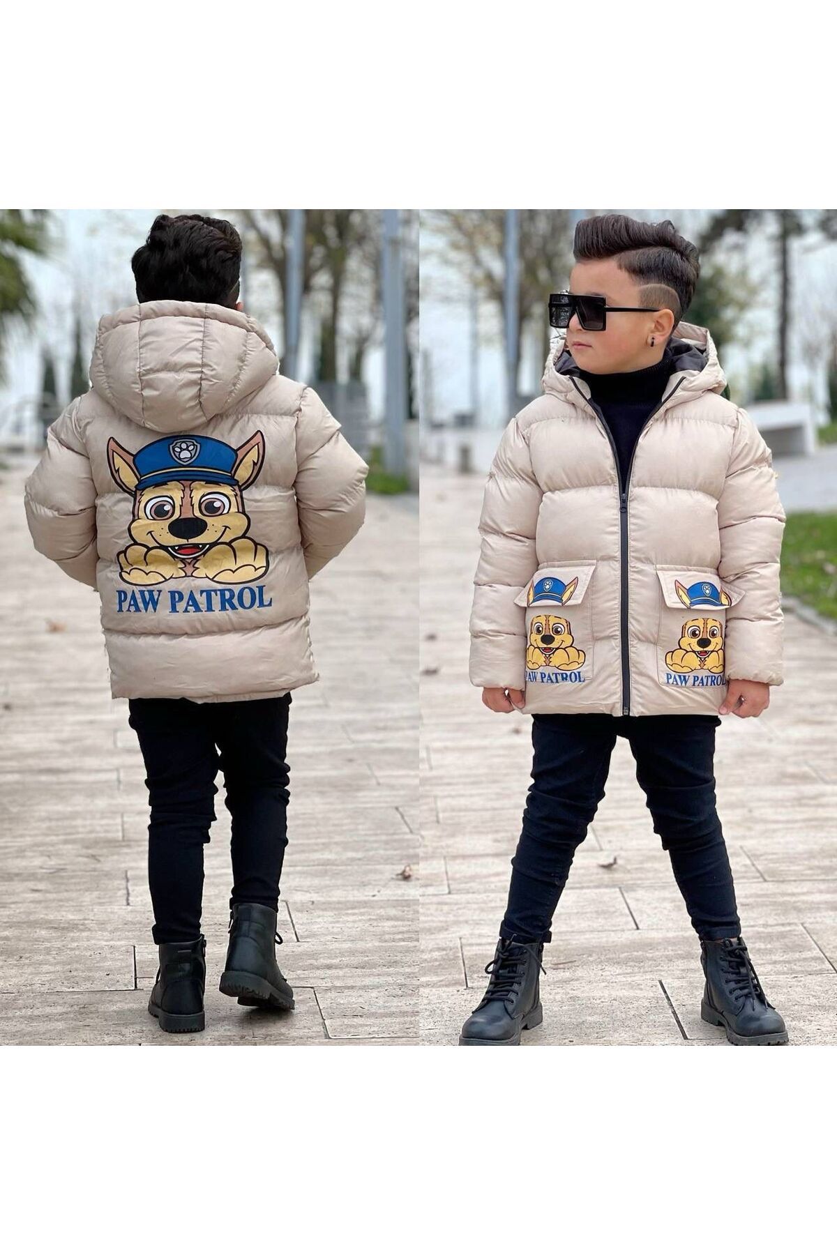 DF KİDS Erkek Çocuk PawPatrol Baskılı Kapüşon...