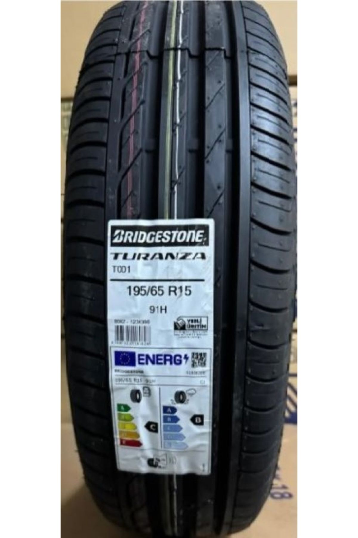 Bridgestone 195/65R15 91HT001 BRİDGESTONE