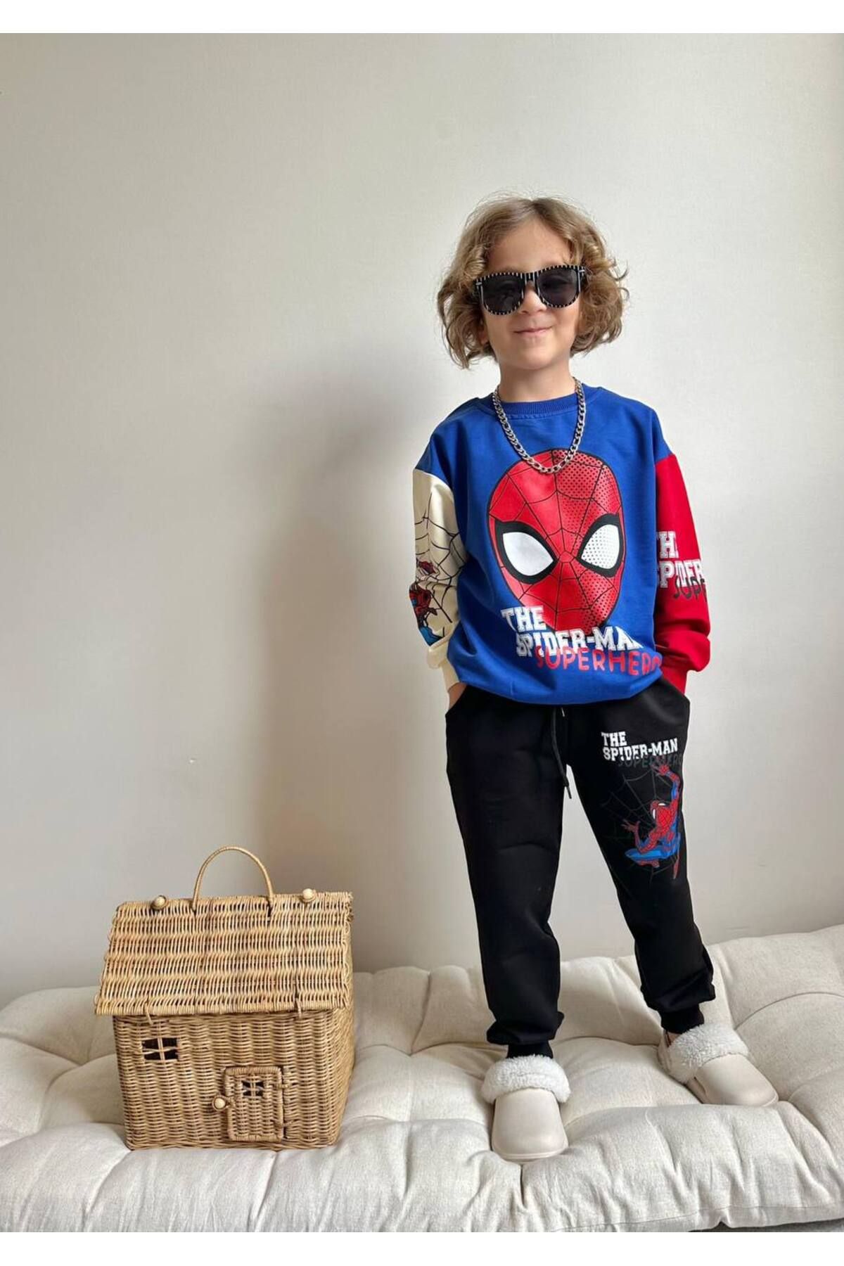 hira kids collection ErkekÇocuk Spi̇derman Ba...