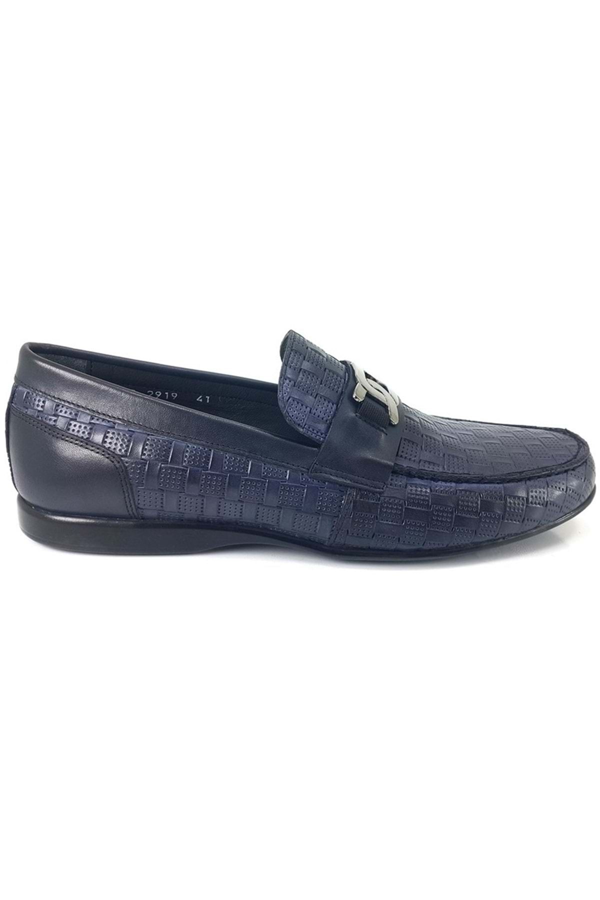 Fosco 2919 Erkek Kauçuk TabanLoafer Ayakkabı