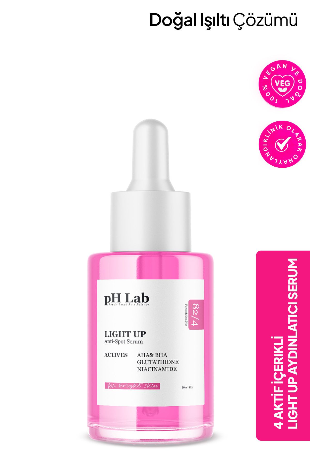 Ph LabPhlab Light Up CiltAydınlatıcı Serum, C...