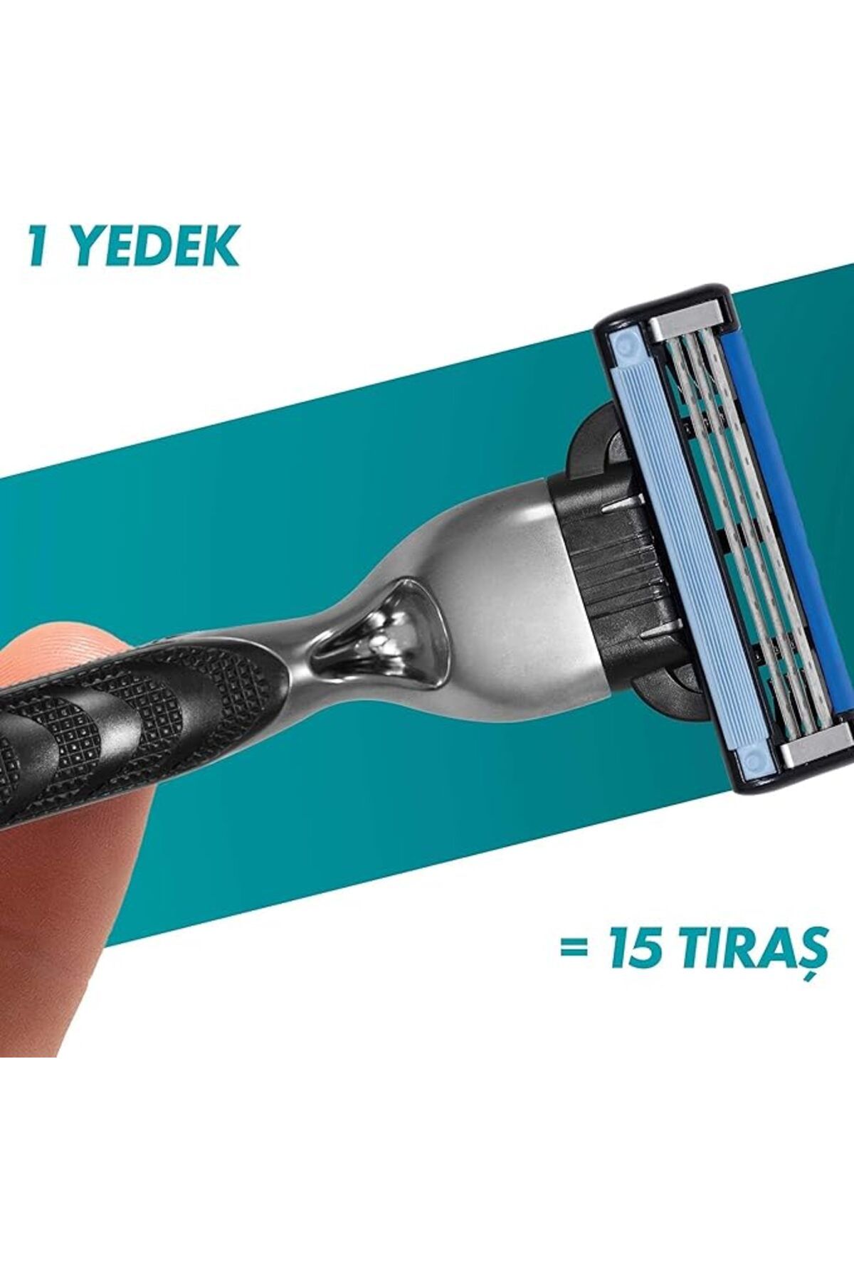 Gillette Mach3 Yedek Tıraş Bıçağı 4 Adet