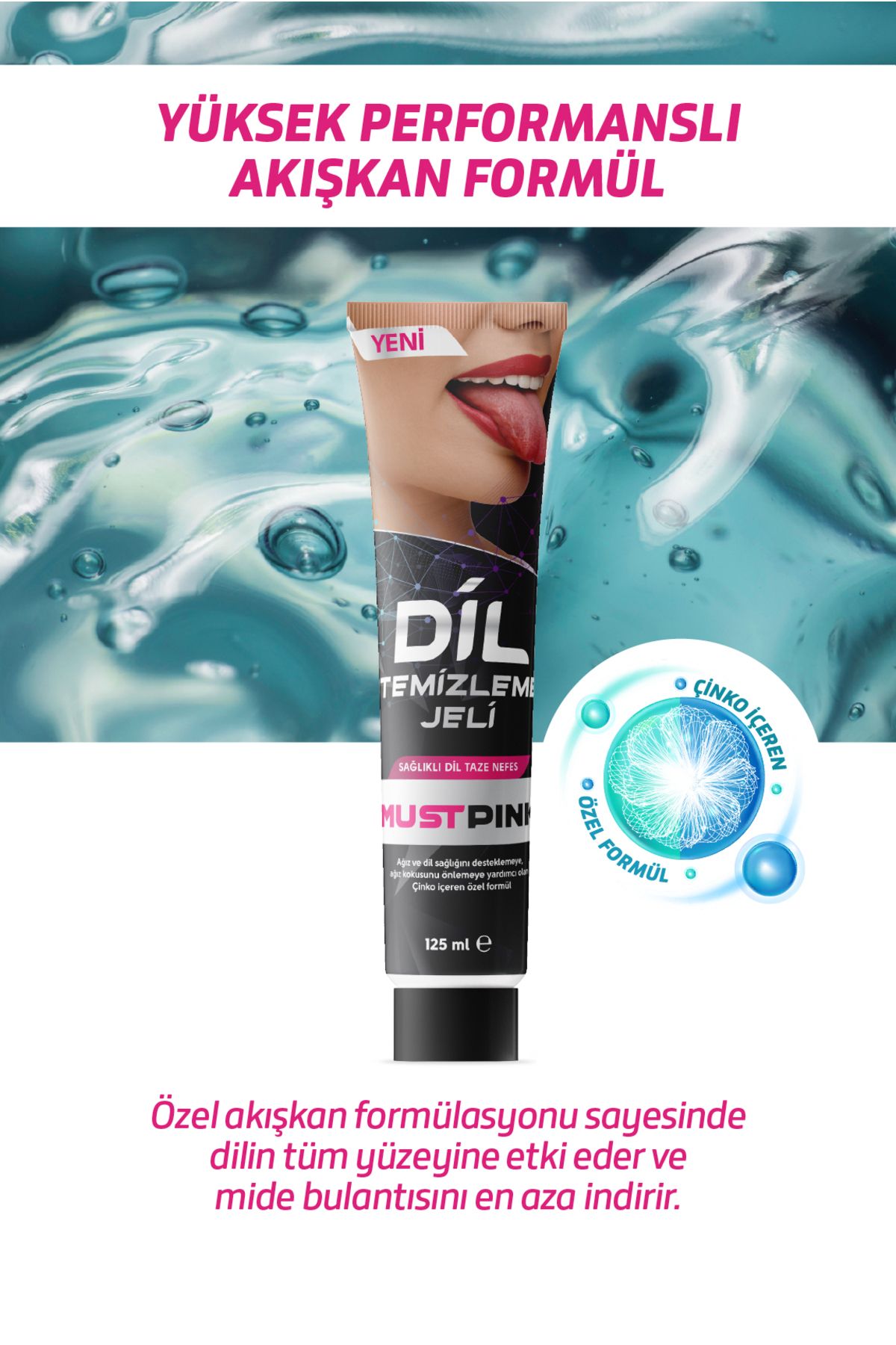 Dil Temizleyici Jel | Dil Macunu 125 ml