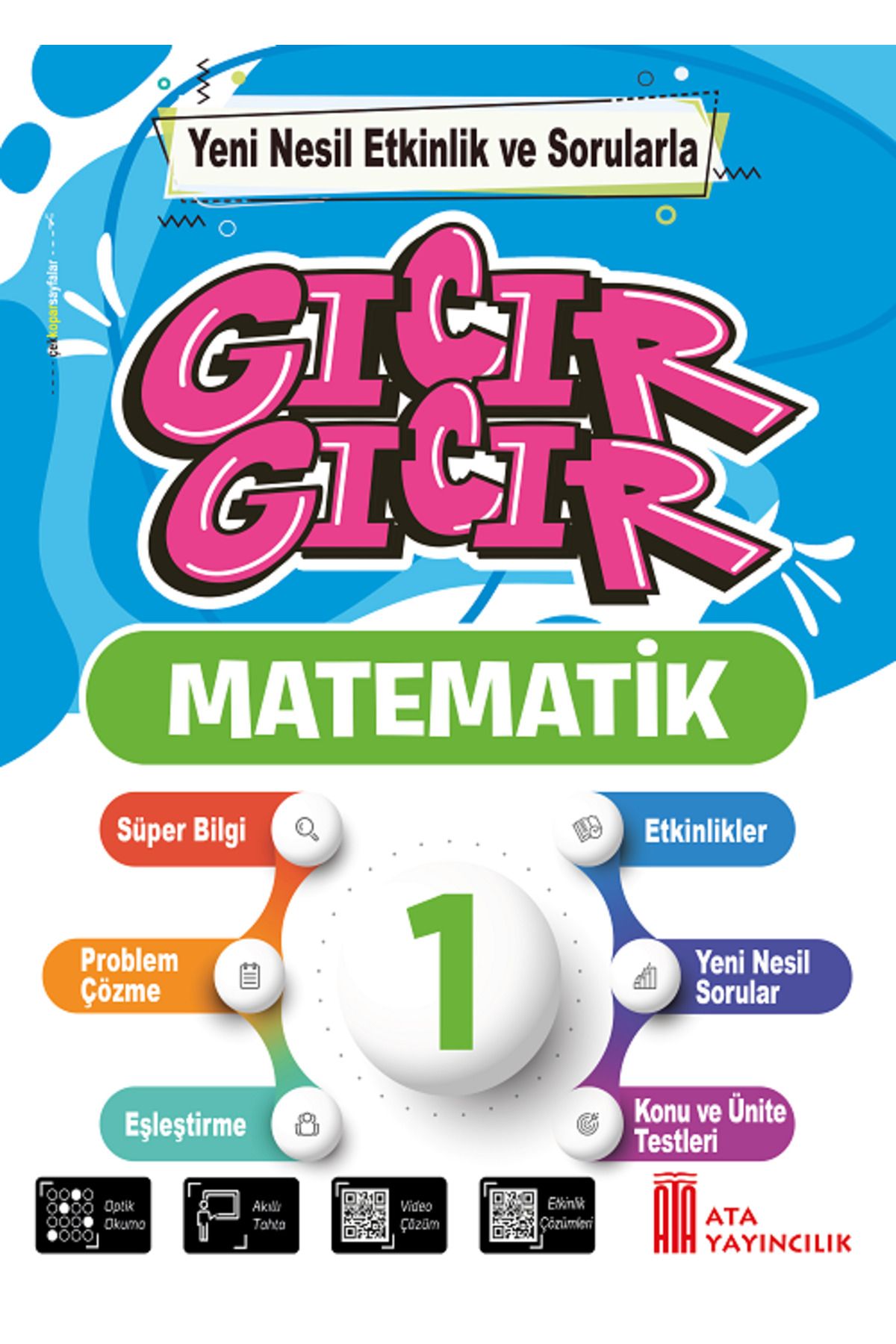 Ata 1.Sınıf 2.Dönem Gıcır Gıcır Türkçe + Matematik+ Ata Test