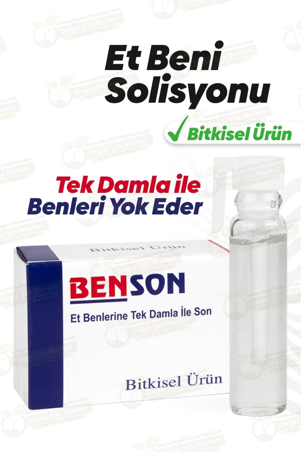 DOĞAL ŞİFA MARKET Benson EtBeni Solisyonu 1 M...