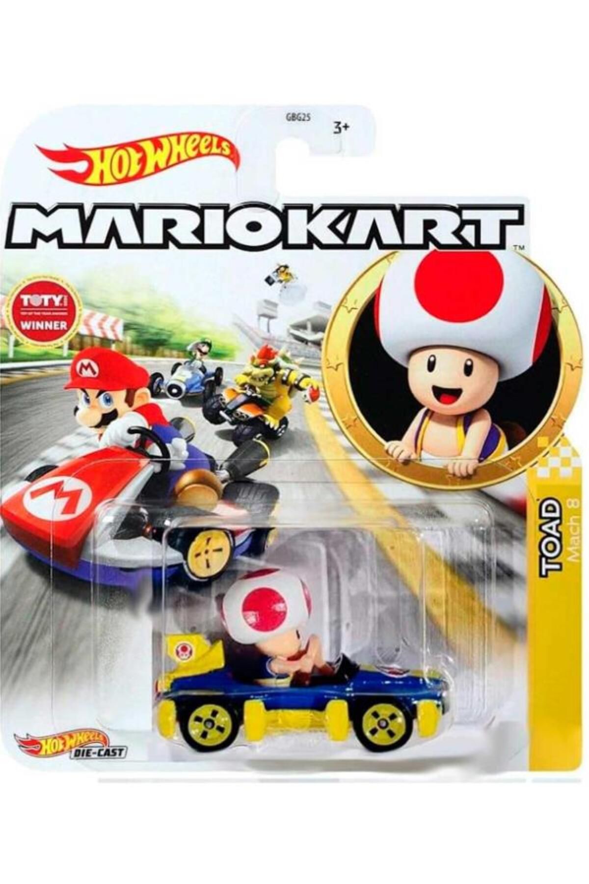 HOT WHEELS RacerVerseMariokart Toad HDB35