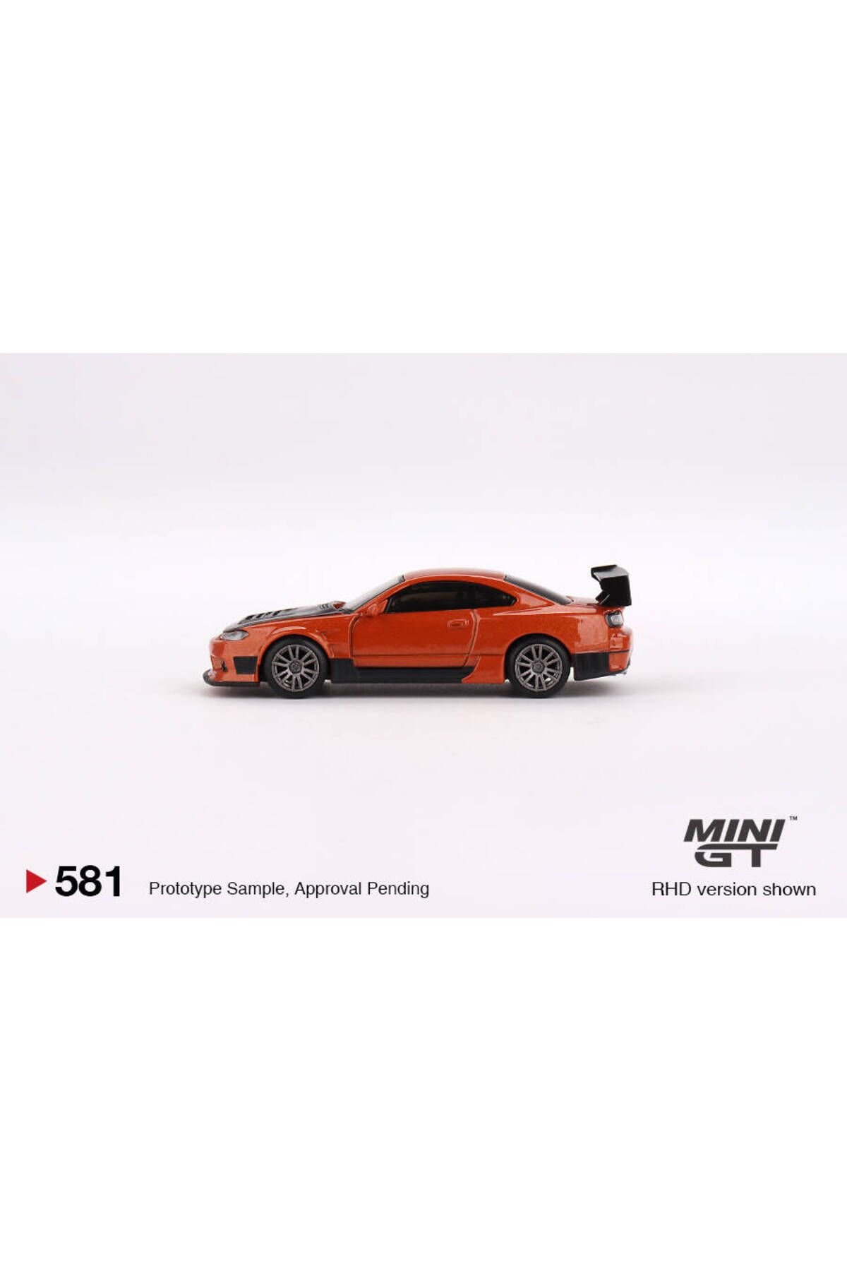 1/64 Ölçek Koleksiyonluk Model Araç Mgt00581 Nissan Silvia S15 D-max / Metallic Orange