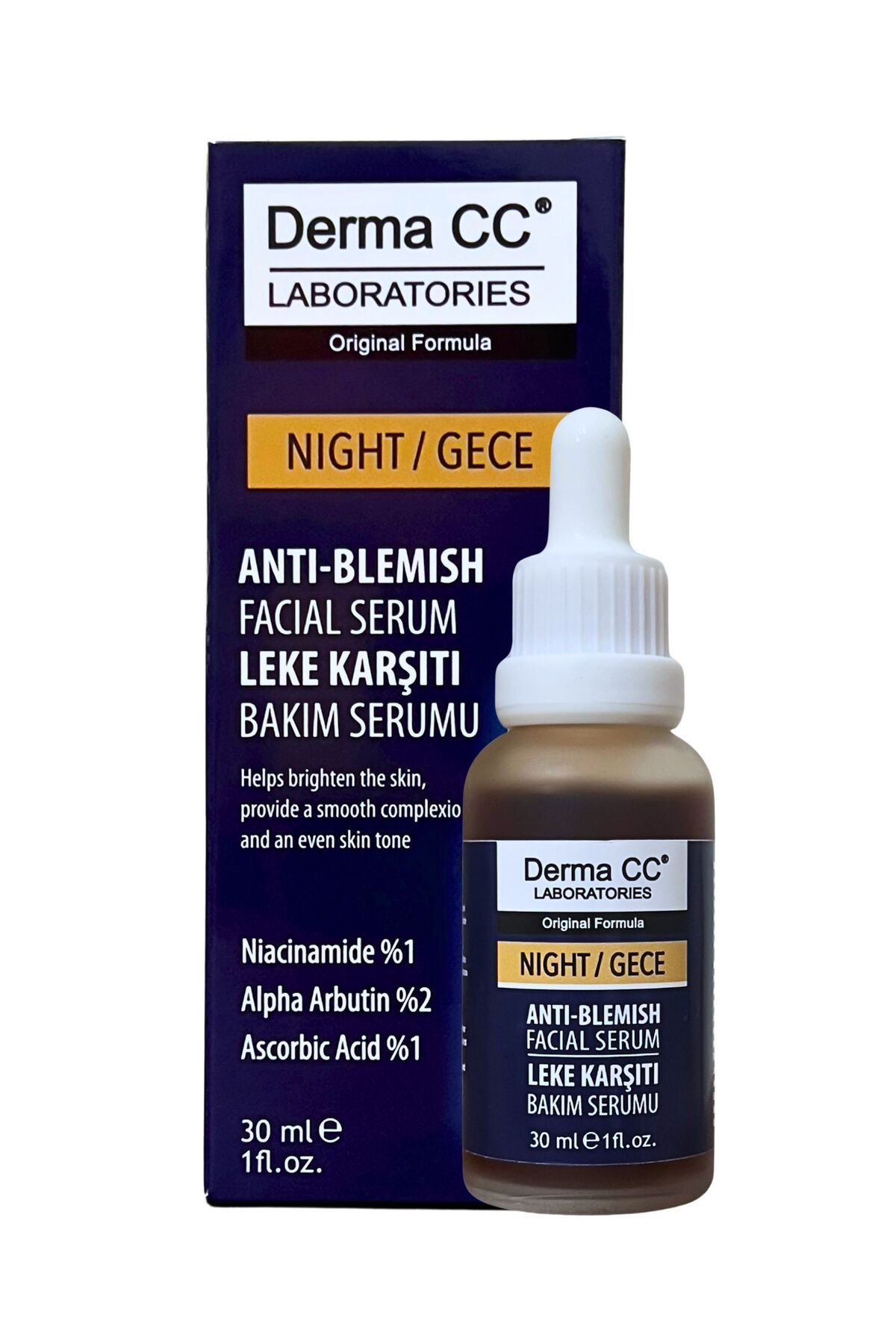 Derma CC LABORATORIES LekeKarşıtı Ton Eşitley...