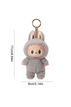 Cute Labubu The Monsters Box Toy Sweetheart Vinyl Doll Kawaii Backpack Pendant Decoration Plush D... Image 0