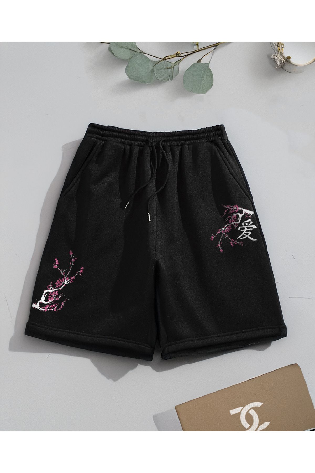 De Carte Sakura Flower ÇiftBaskılı Unisex Rel...