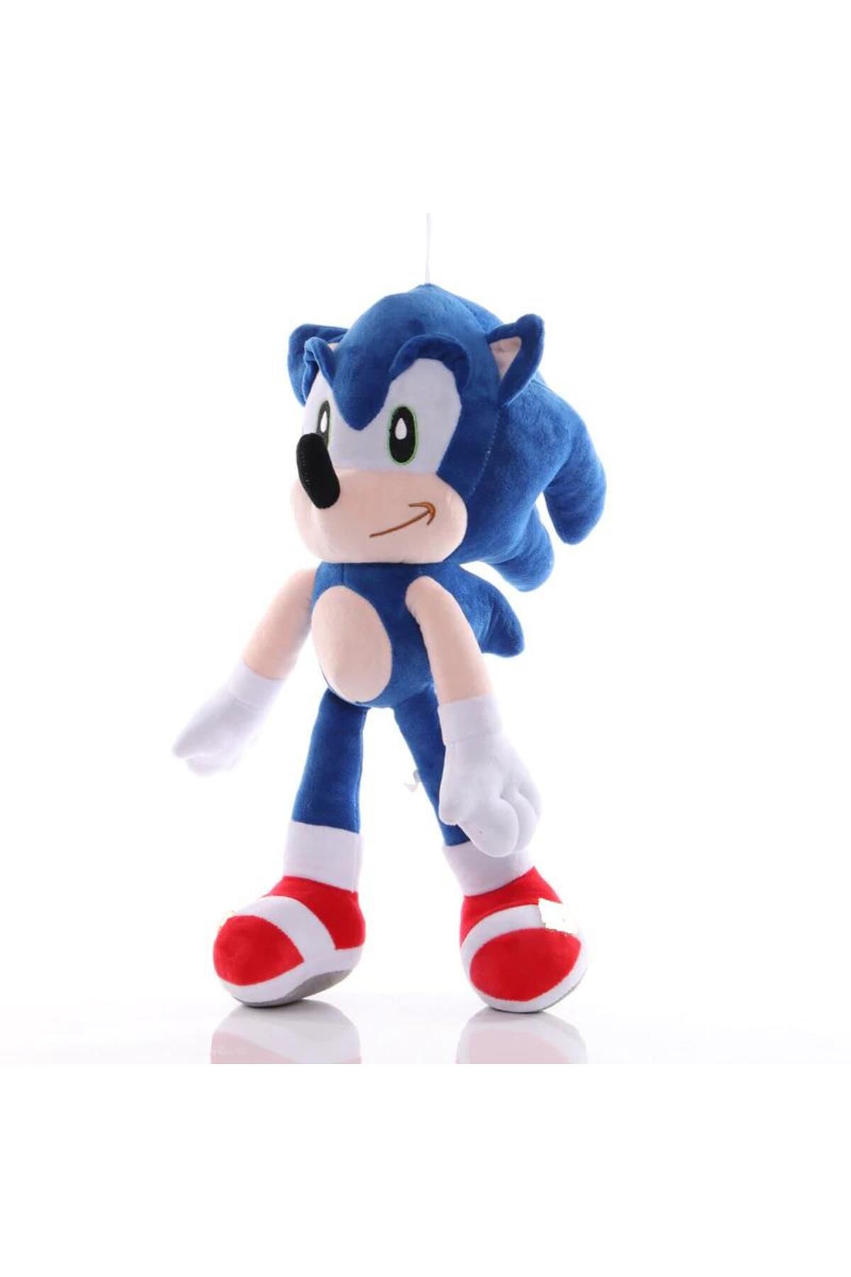 Xxl Orijinal Kumaş Sonic Boom Hedgehog Kirpi Sonic Peluş Oyuncak Uyku & Oyun Arkadaşı Dev Boy 80 Cm.