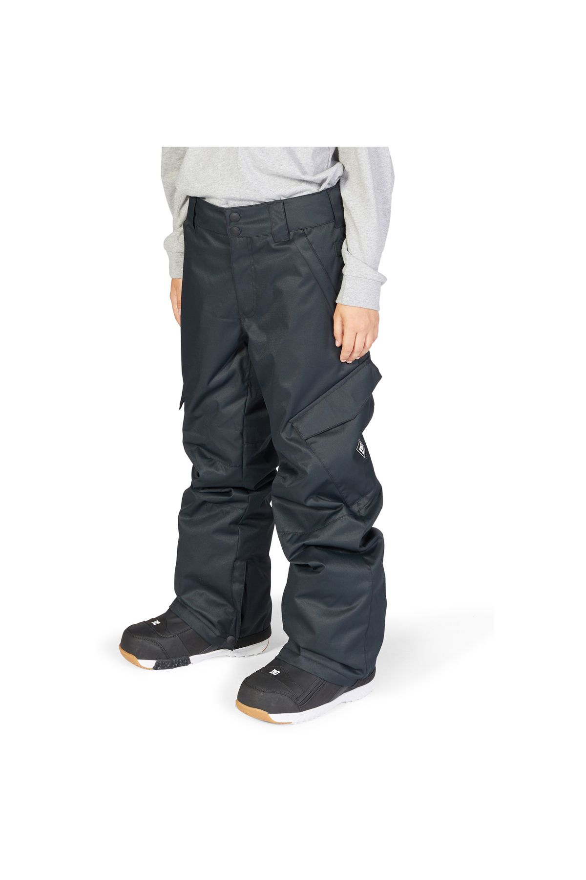 Normal Bel Siyah Erkek Çocuk Kayak Pantolonu Adbtp03008 Banshee Youth Pant