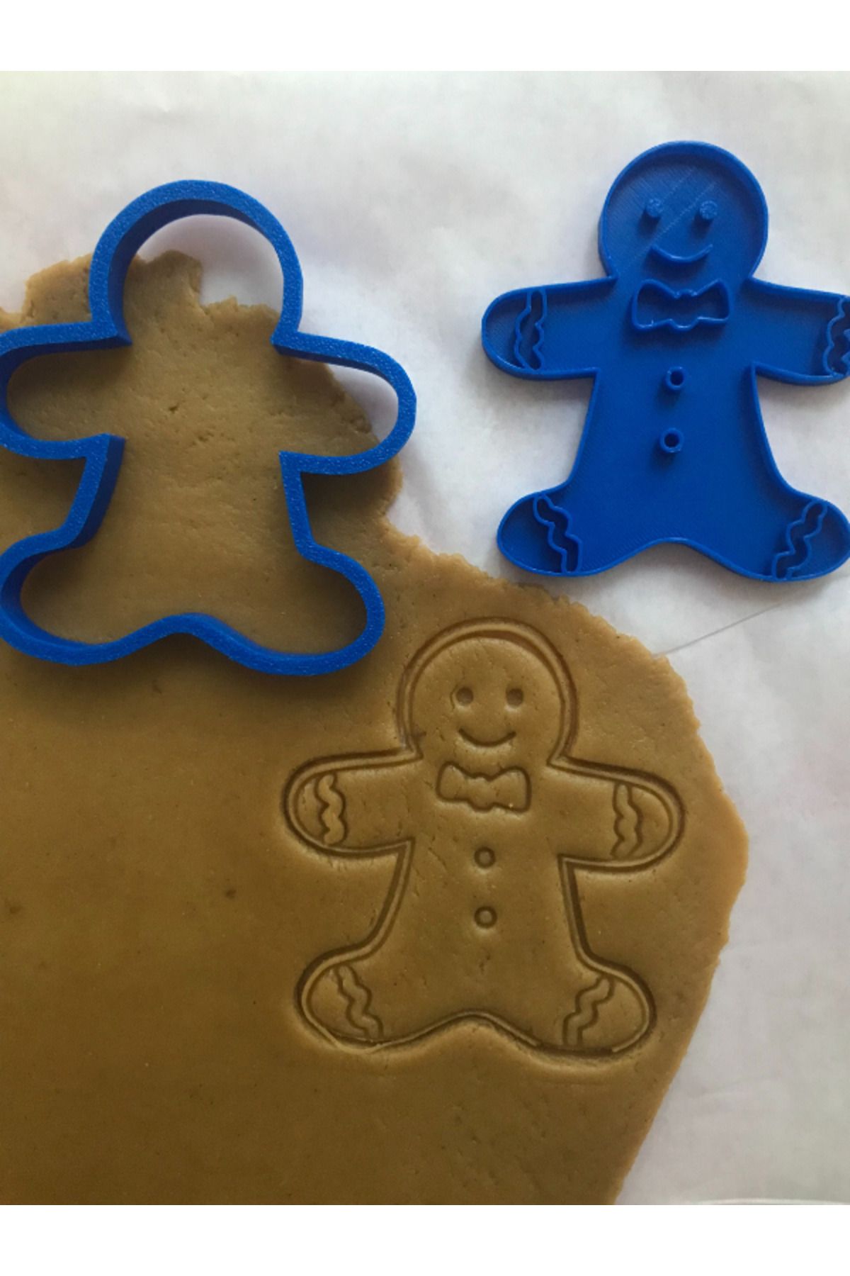 Gingerbread Man Kurabiye Adam Kurabiye Kalıbı ve Şeker Hamuru Kalıbı