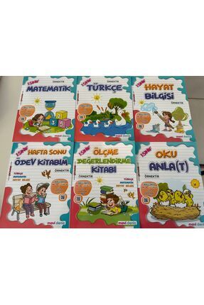 MAVİDENİZ YAYINLARI 1.SINIF 2.DÖNEM 6 LI KİTAP SETİ-2025 Image 0