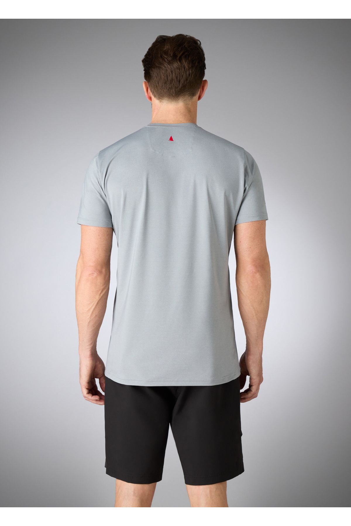 M LPX Cooling UV SS Grey Melange Erkek T-shirt Beden: M