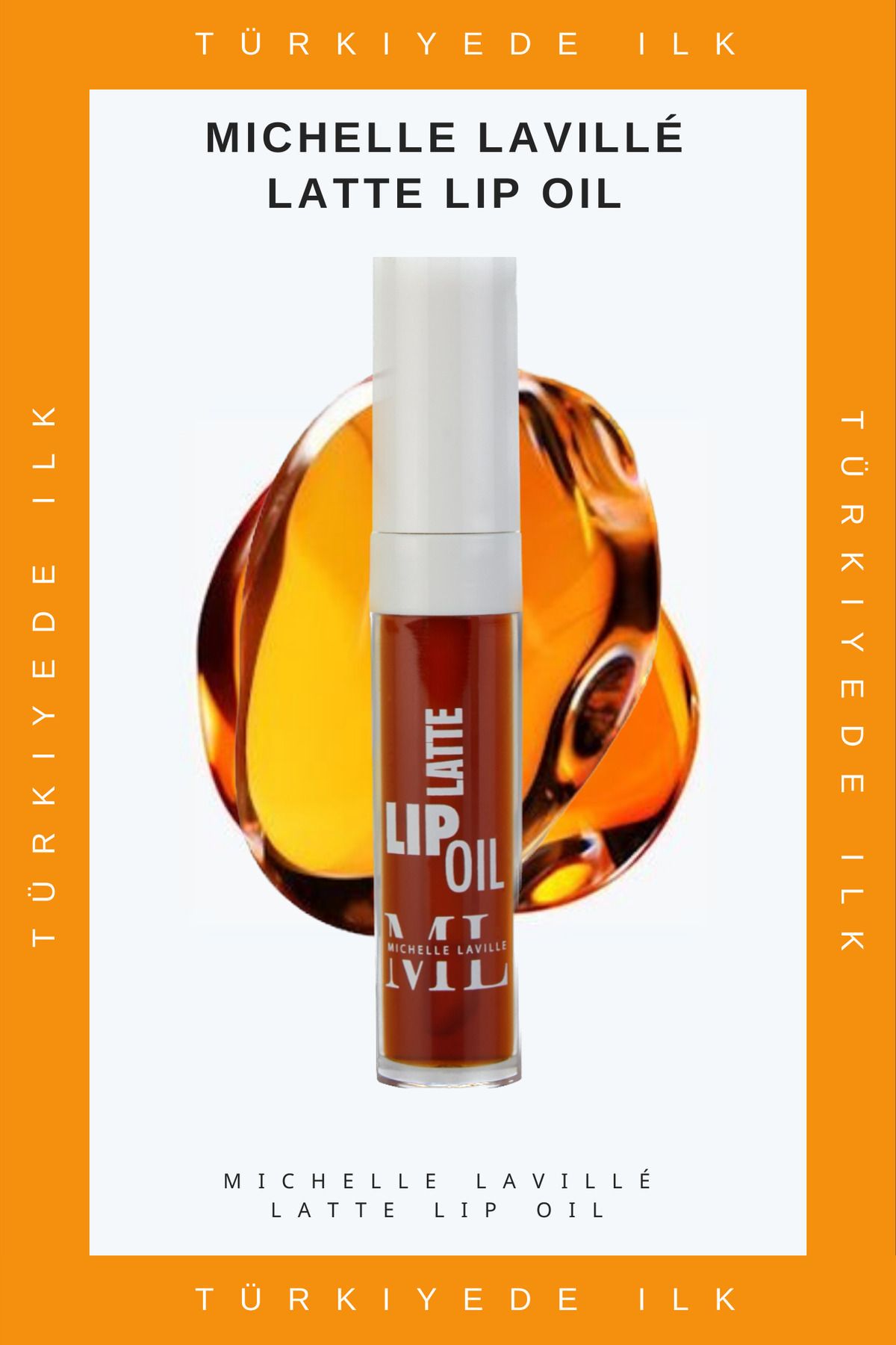 Michelle Laville Latte LipOil 6ml | Doğal Dud...