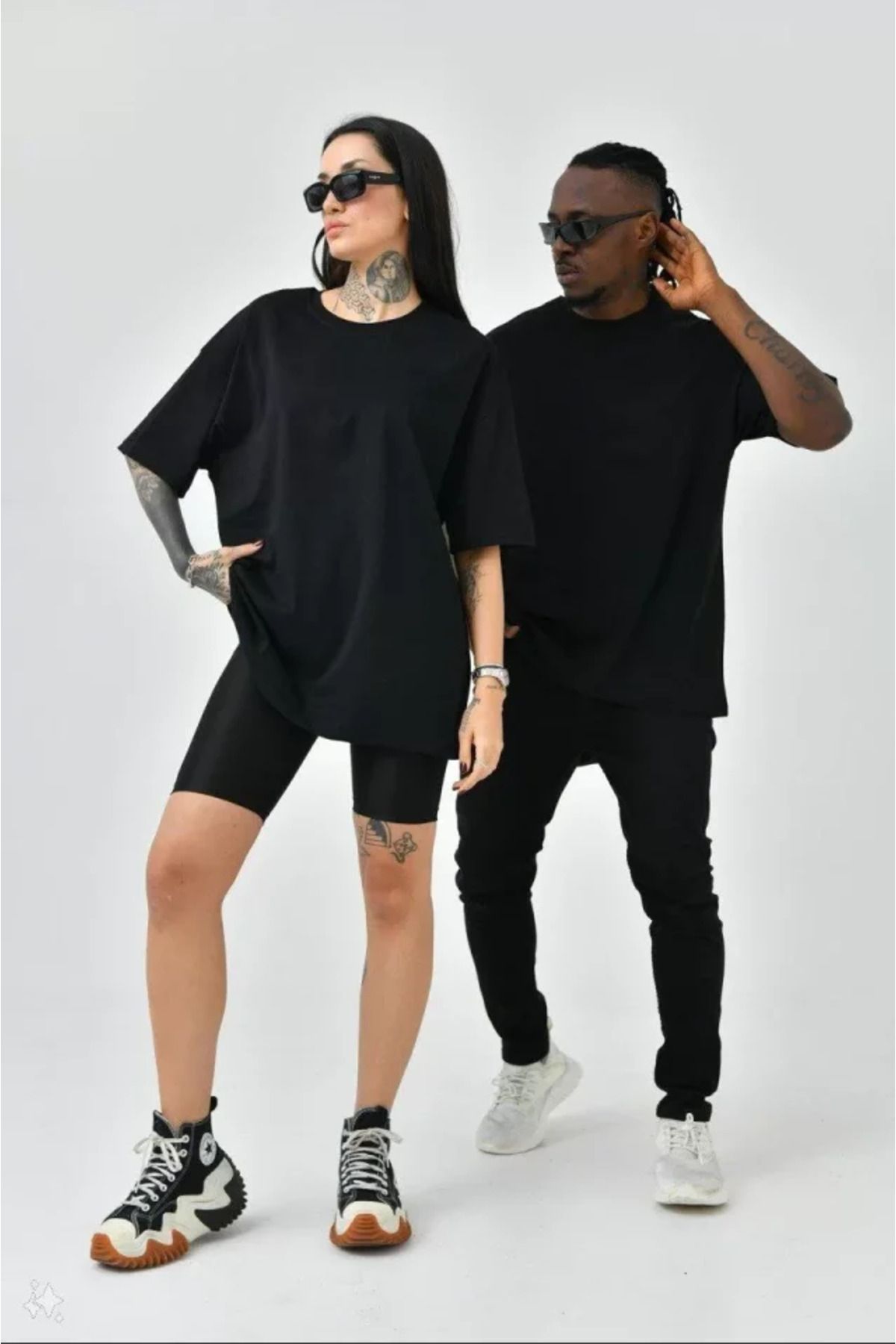 merry life Unisex BasicBisiklet Yaka Oversize...