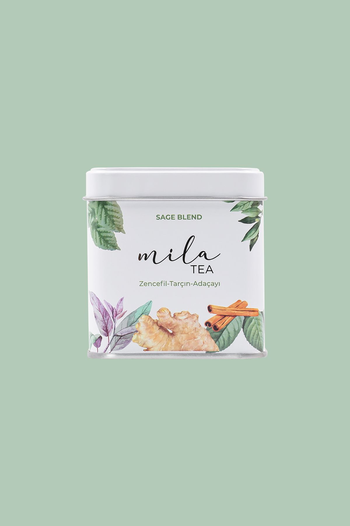 Mila Tea Sage Blend ZencefilTarçın Adaçayı 40...