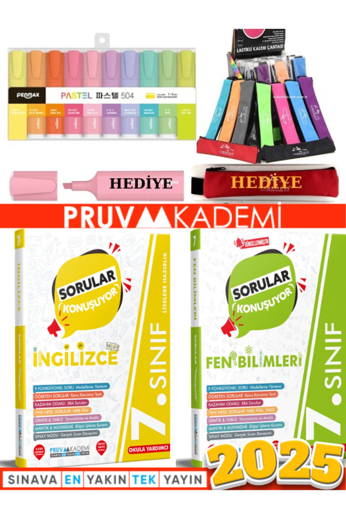 Pruva Akademi 7. SINIFİNGİLİZCE SORULAR KONUŞ...