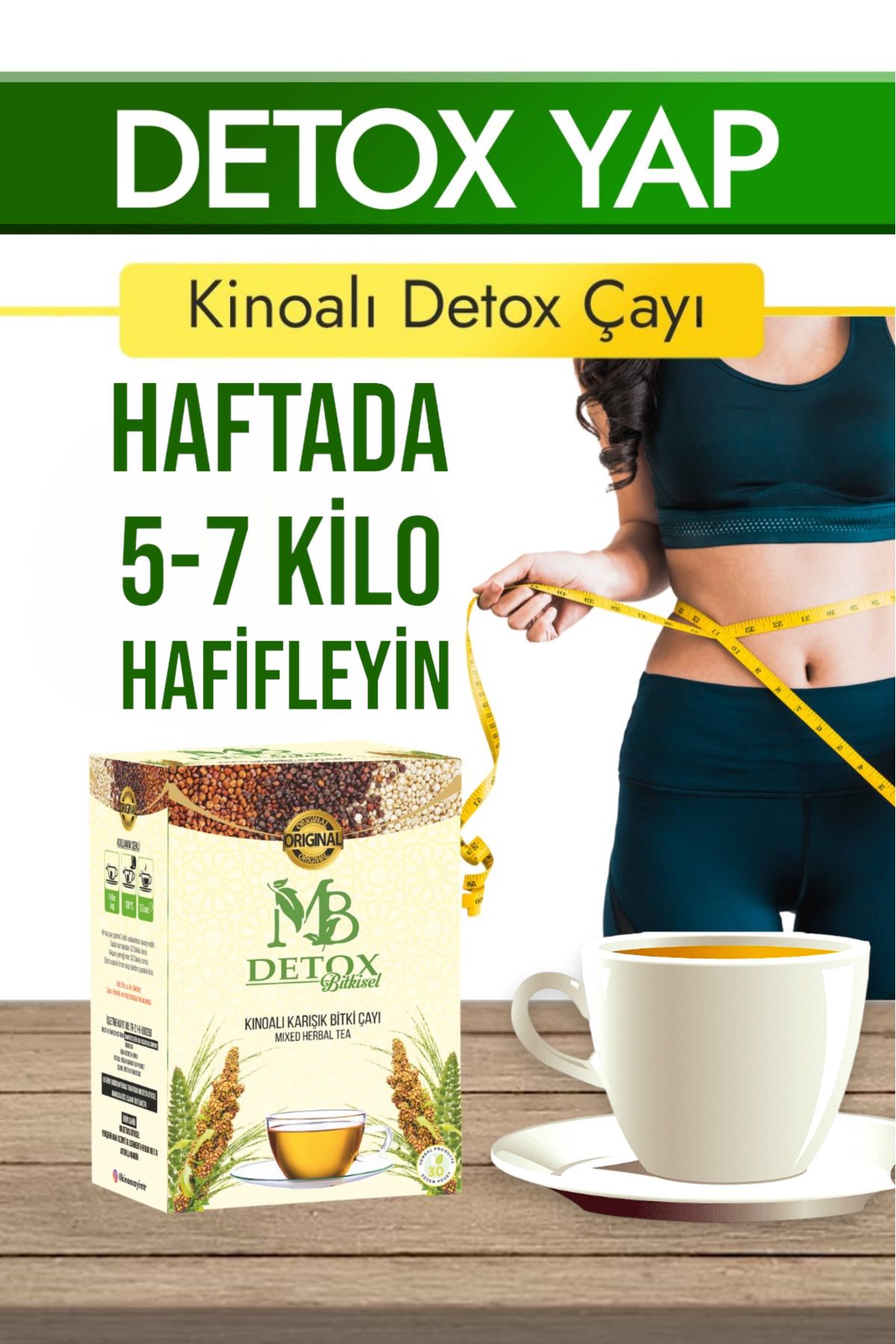 MBİTKİSEL Kilo VermeyeYardımcı Detoks&zayıfla...