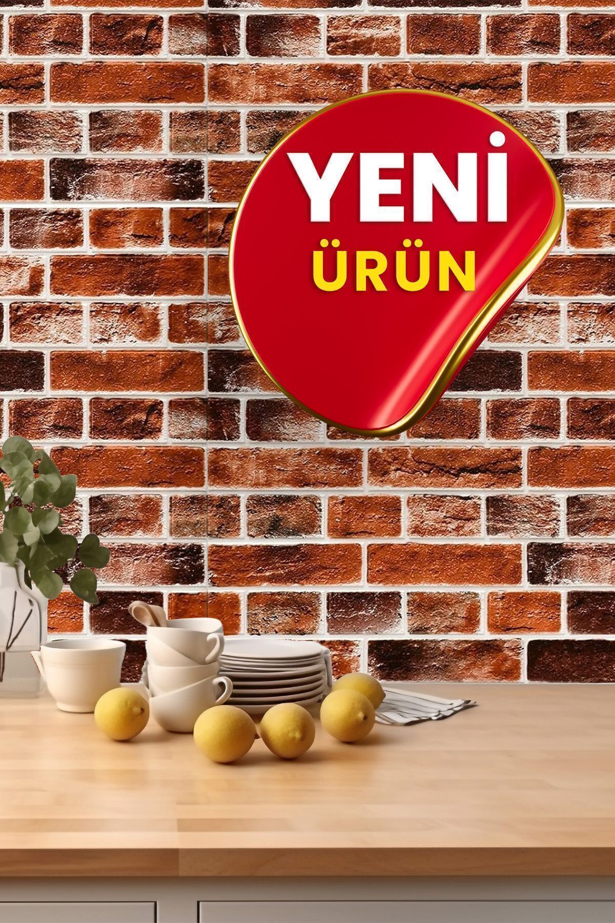 Bien Home Yeni 70x35cm 0,25M² Kendinden Yapış...