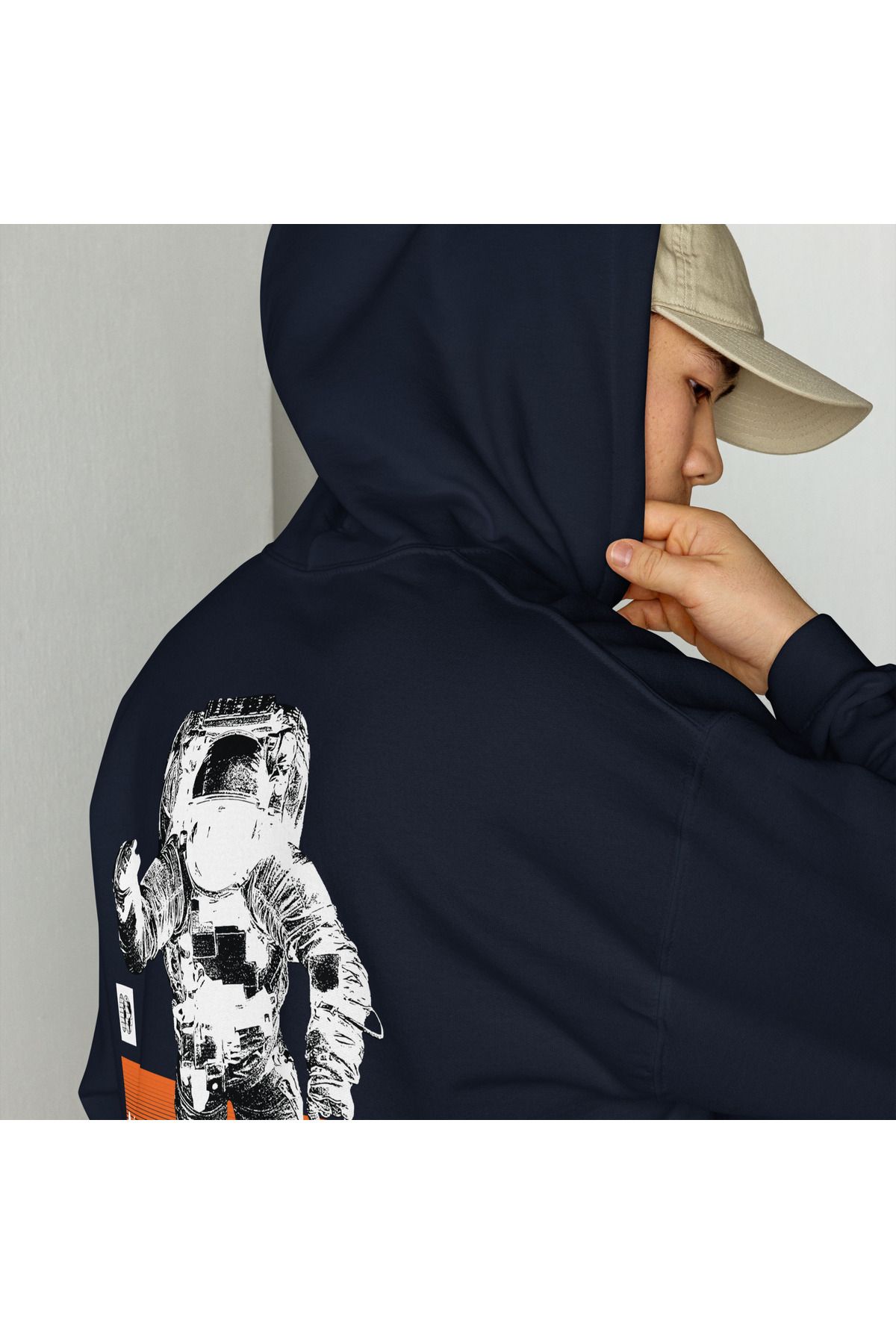 Moda Glo Unisex Need SpaceBaskılı Oversize Sw...