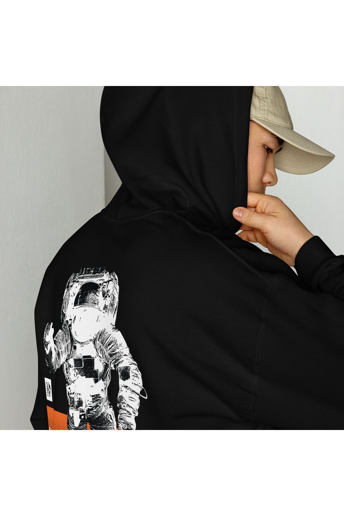 Moda Glo Unisex Need SpaceBaskılı Oversize Sw...