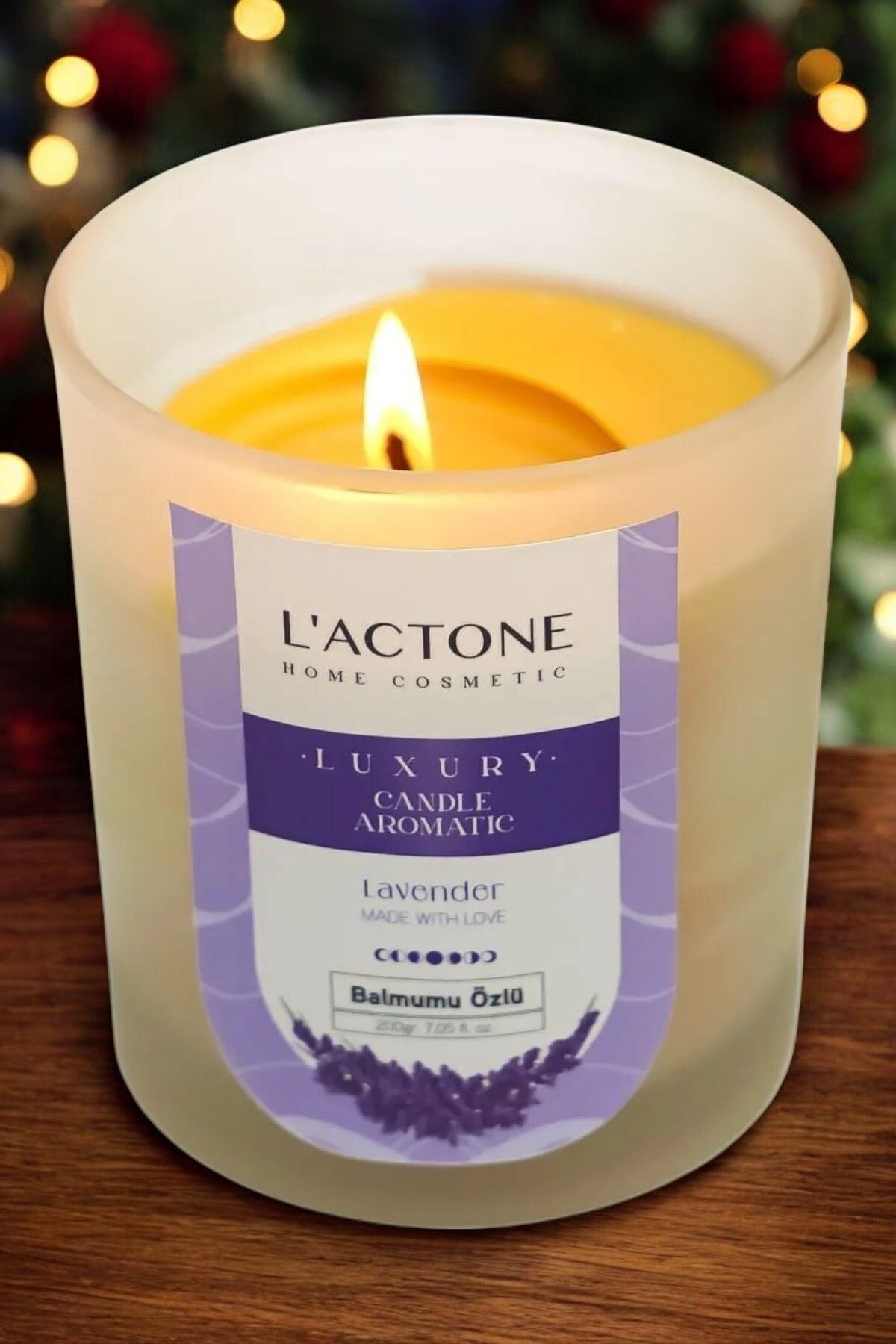 L'ACTONE Candle AromaticLavender 200 gr / Lav...