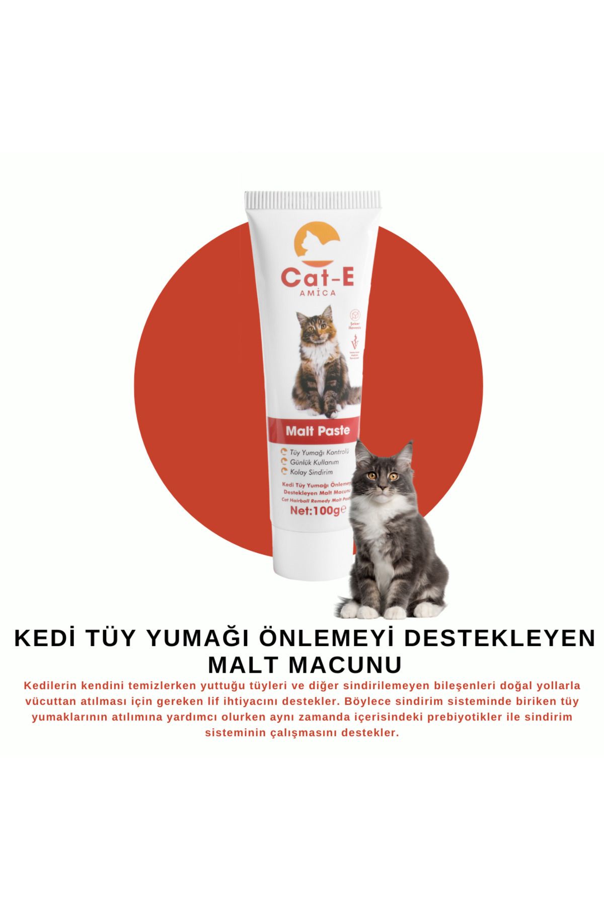 MALT PASTE TÜY YUMAĞI ÖNLEMEYİ DESTEKLEYEN MALT MACUNU