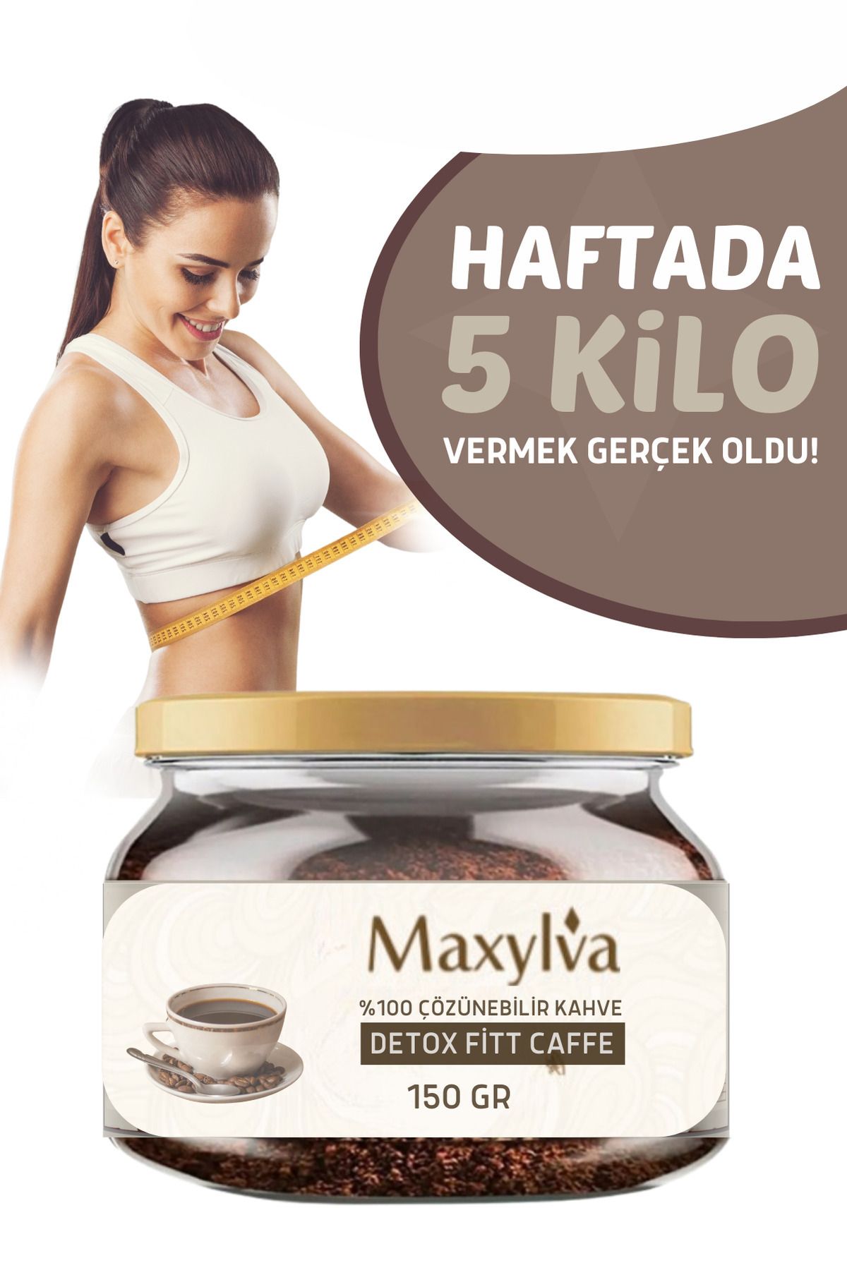 Maxylva Detox Fit Coffee VeKilo Vermeye Yardı...